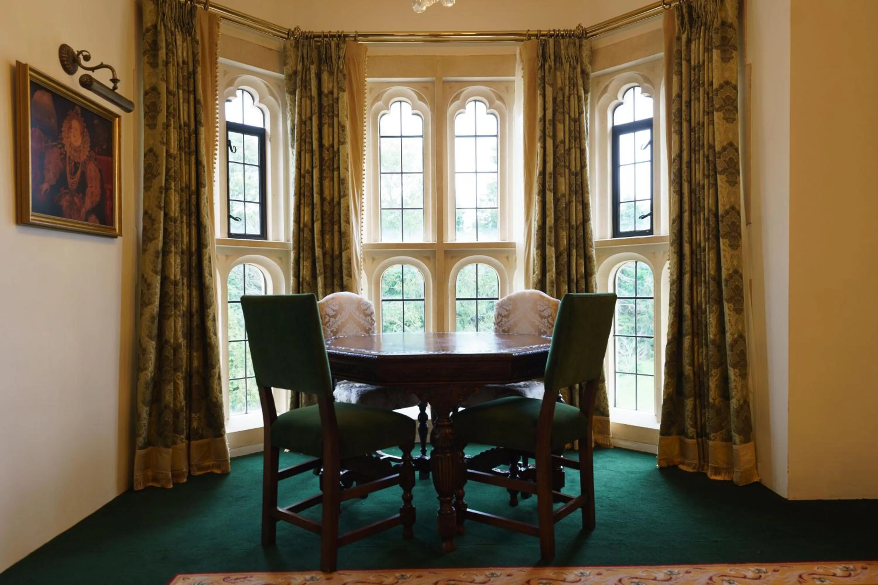 Seating area in Thornbury Castle - A Relais & Chateaux Hotel
