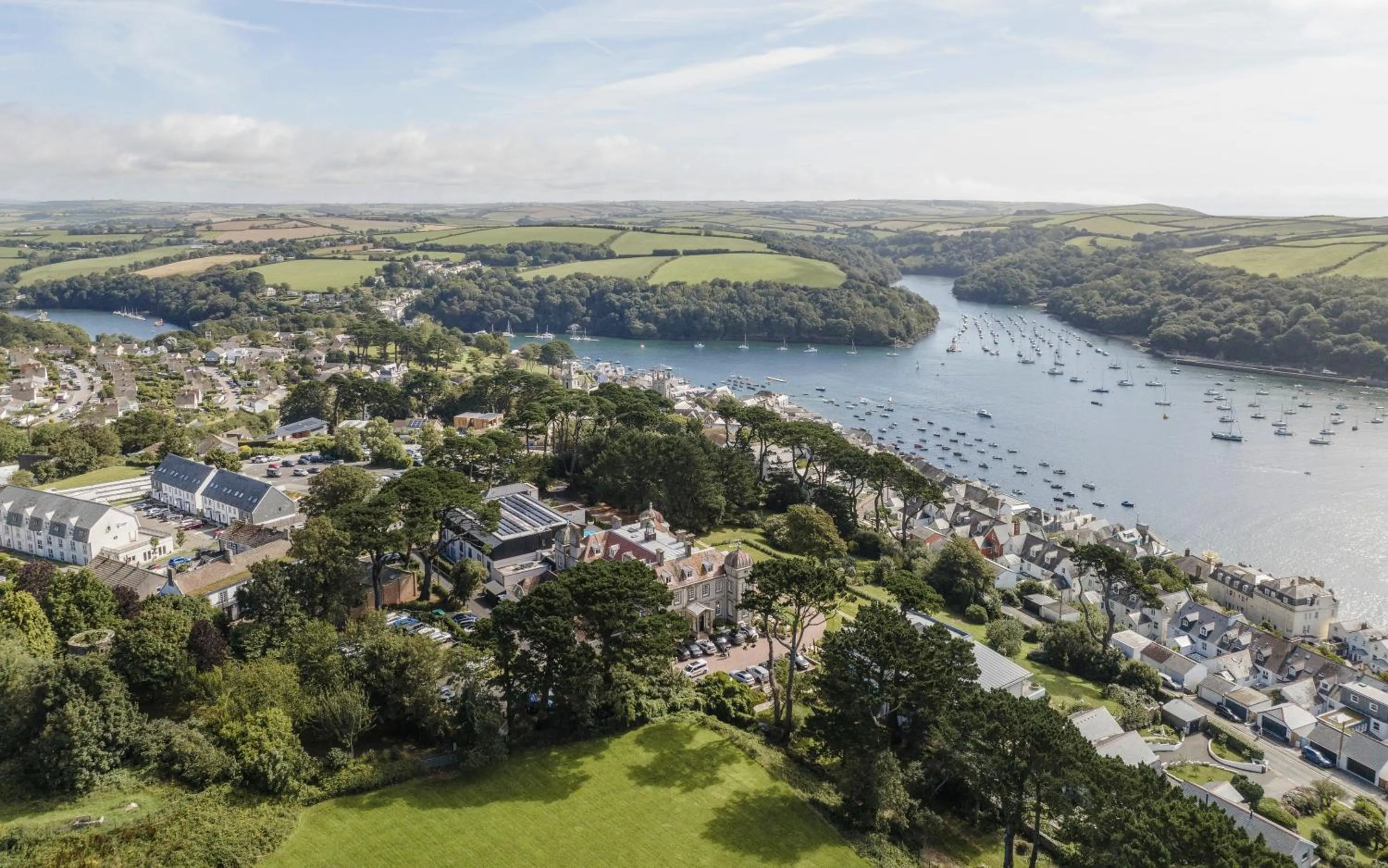 Property building in Fowey Hall Hotel