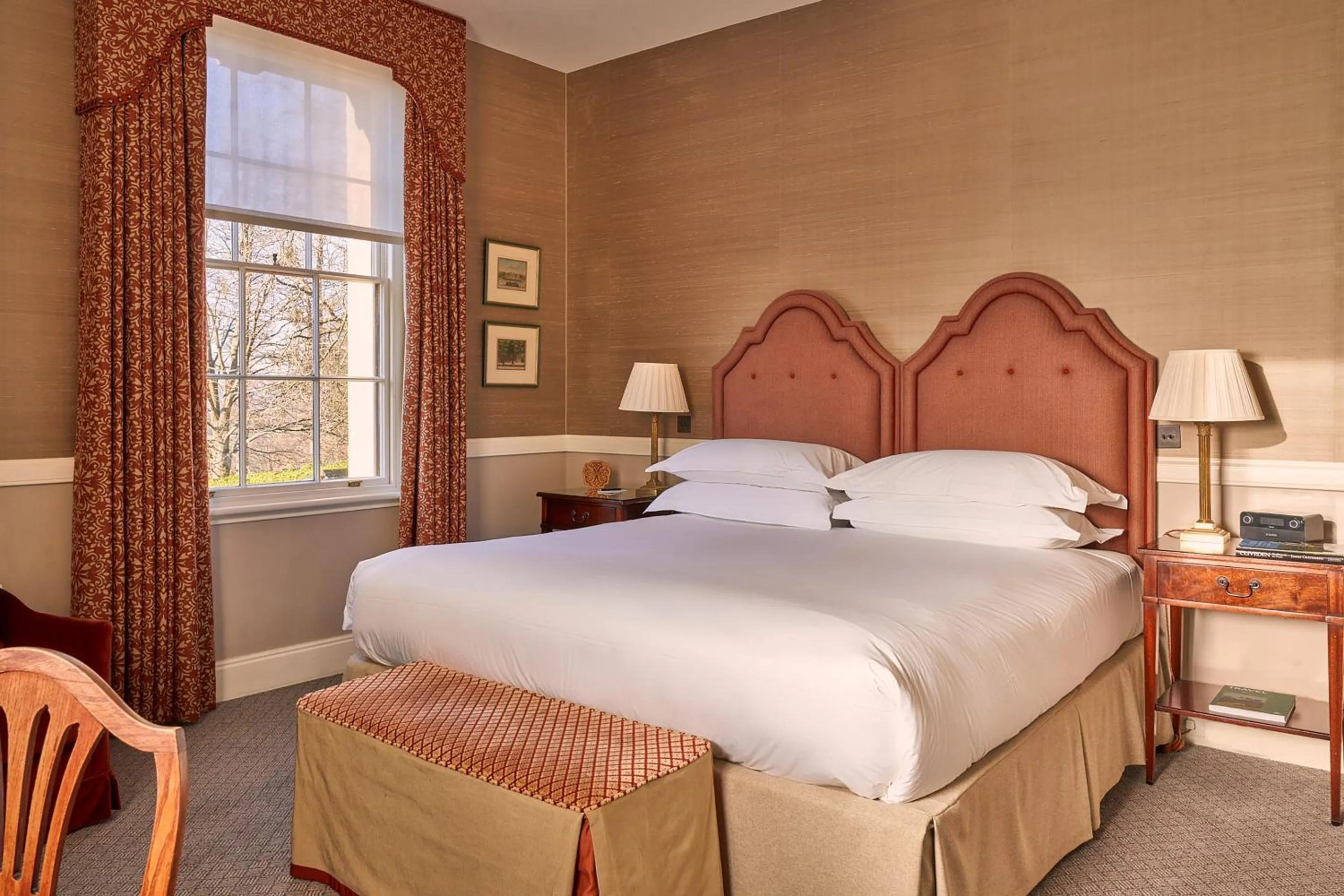 Bed in Cliveden House - an Iconic Luxury Hotel