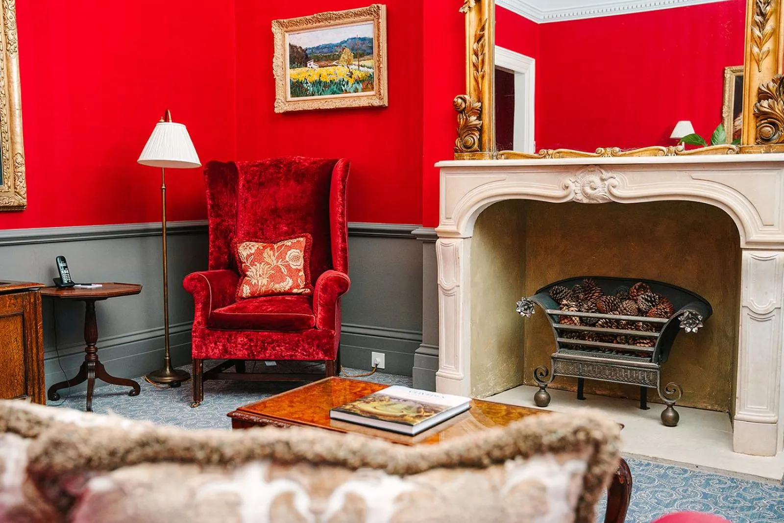 Living room in Cliveden House - an Iconic Luxury Hotel