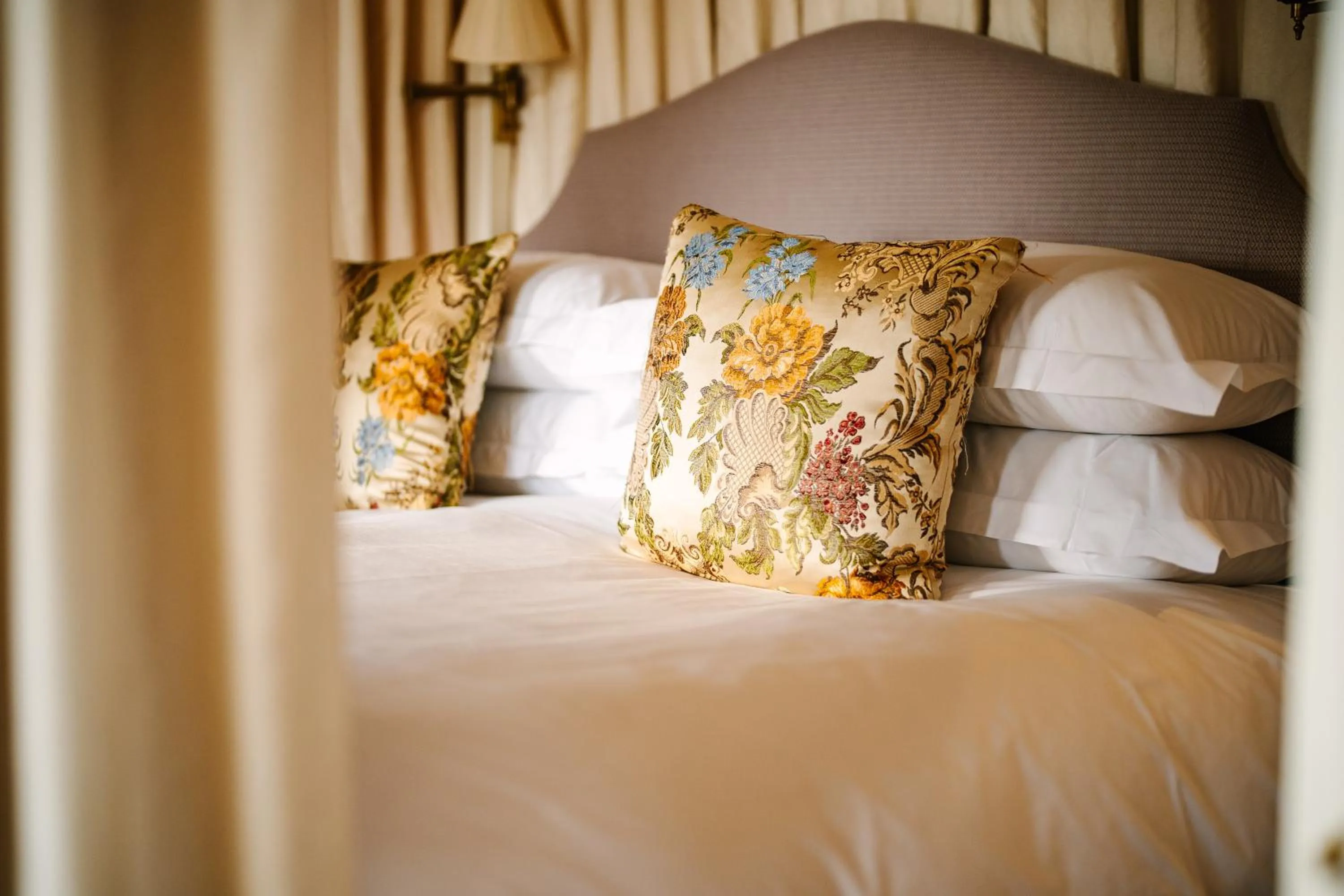 Bed in Cliveden House - an Iconic Luxury Hotel