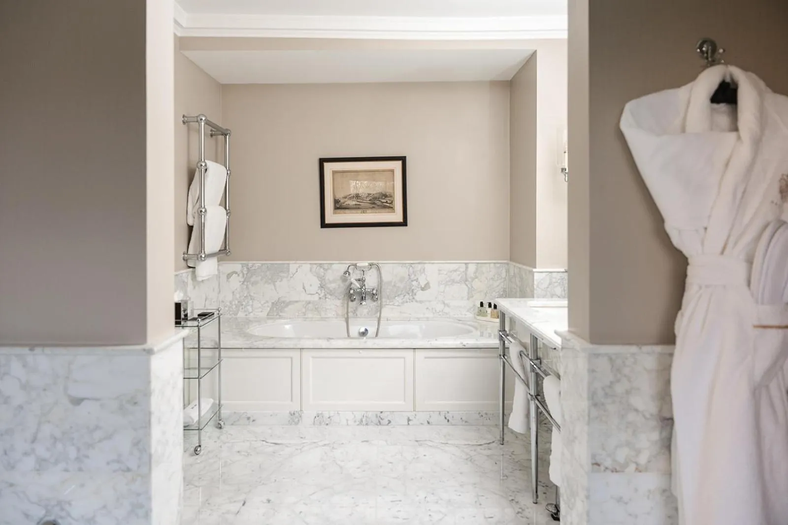 Bathroom in Cliveden House - an Iconic Luxury Hotel