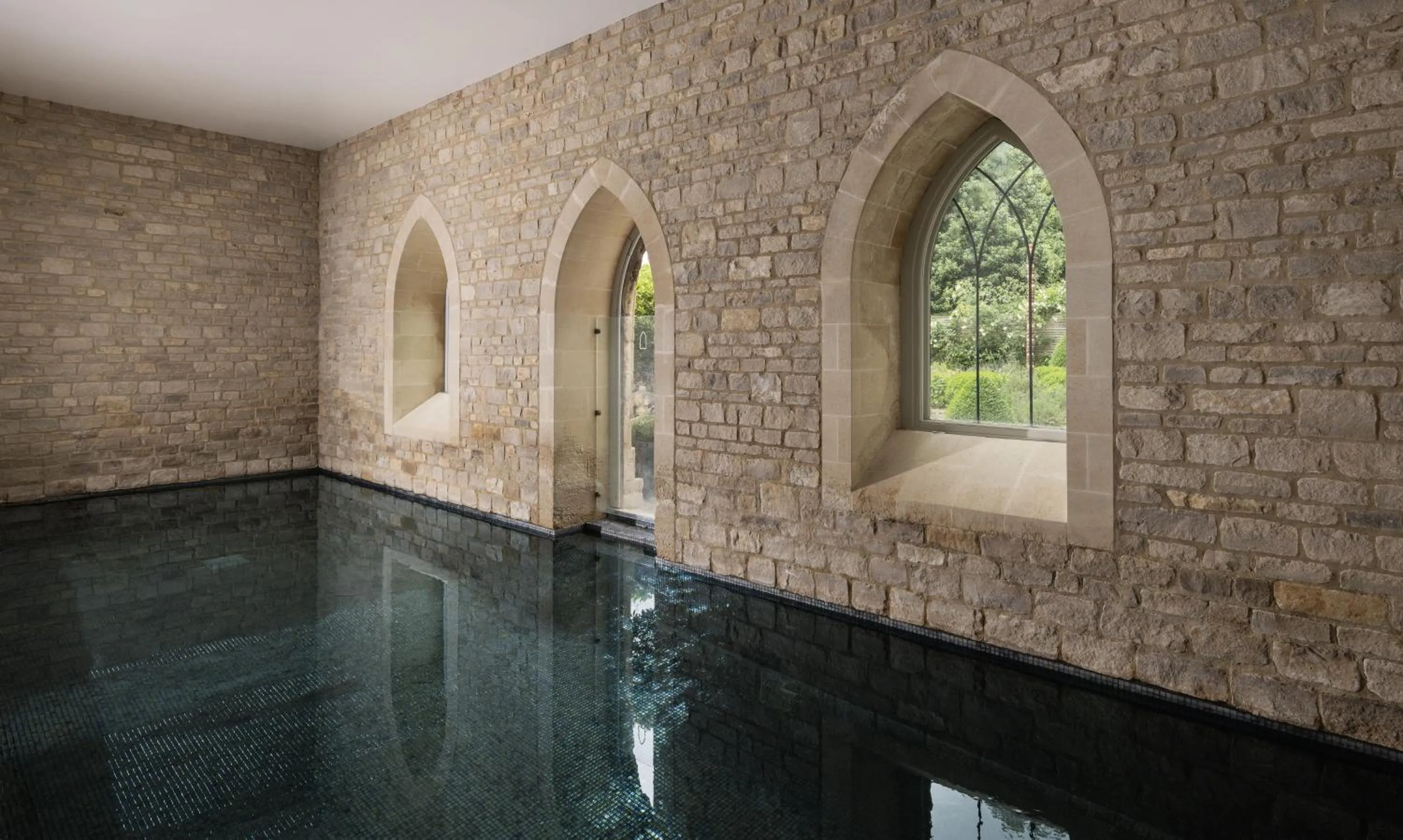 Pool view in The Royal Crescent Hotel & Spa