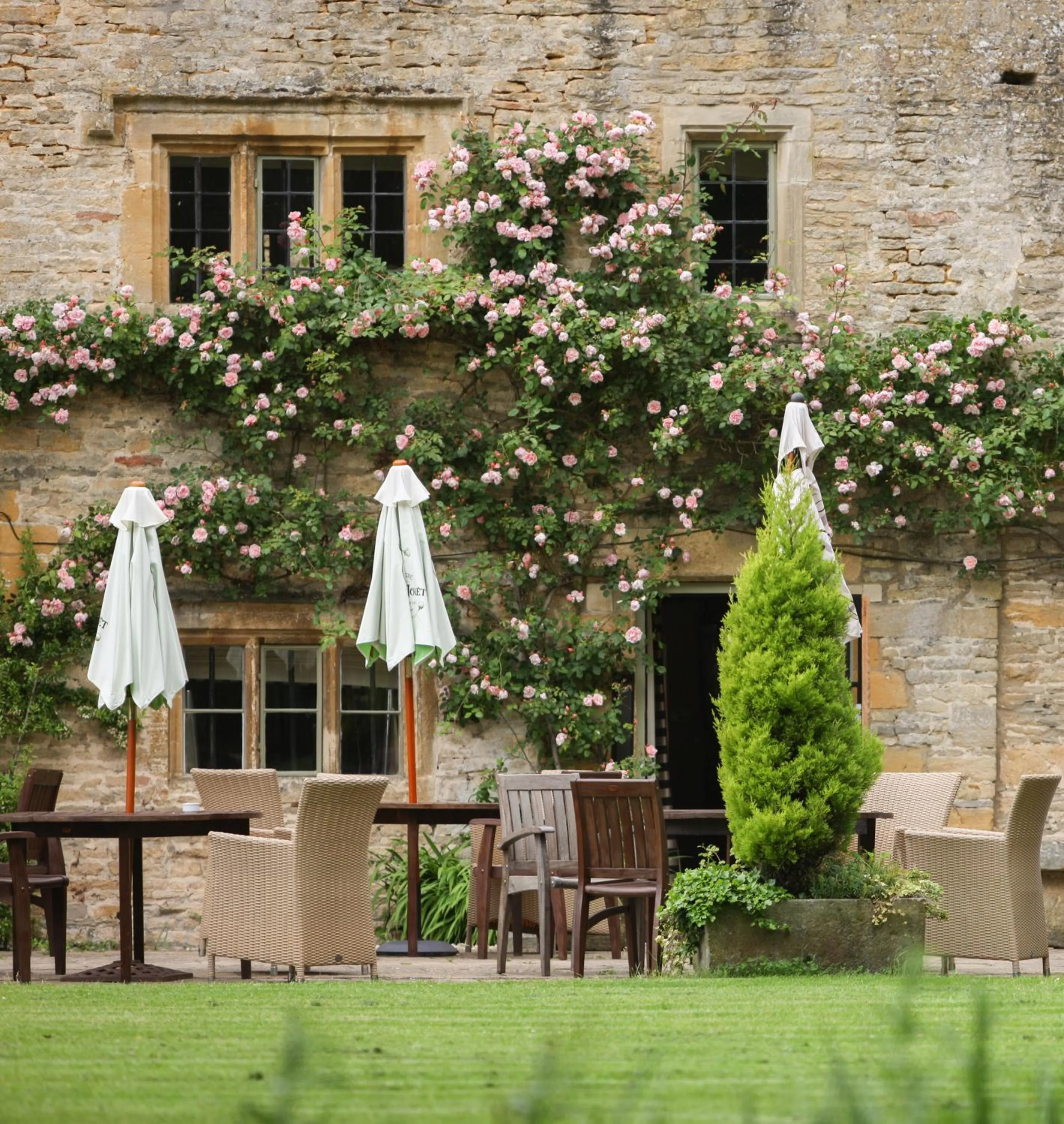 Garden in The Slaughters Country Inn
