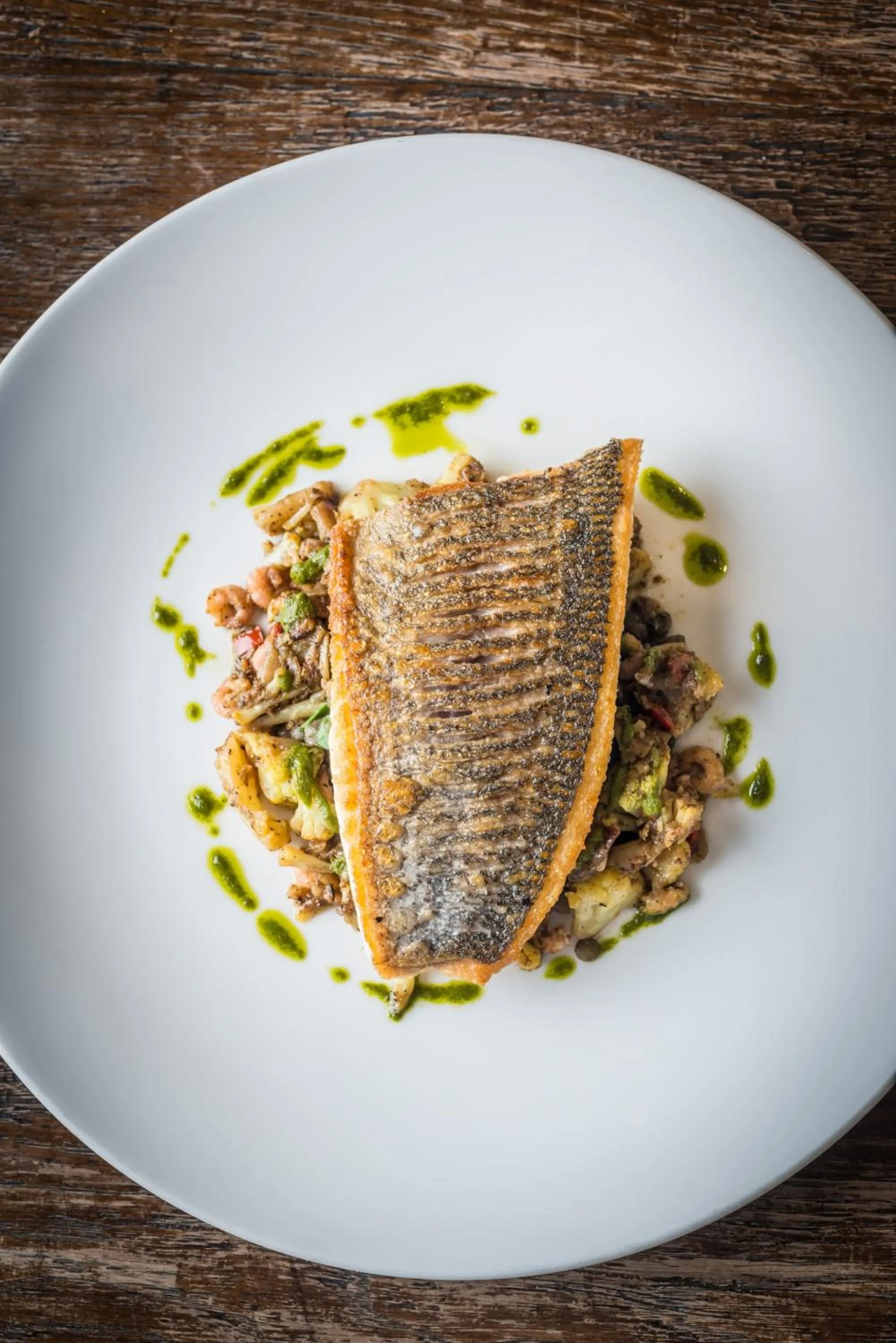 Food close-up in The Slaughters Country Inn