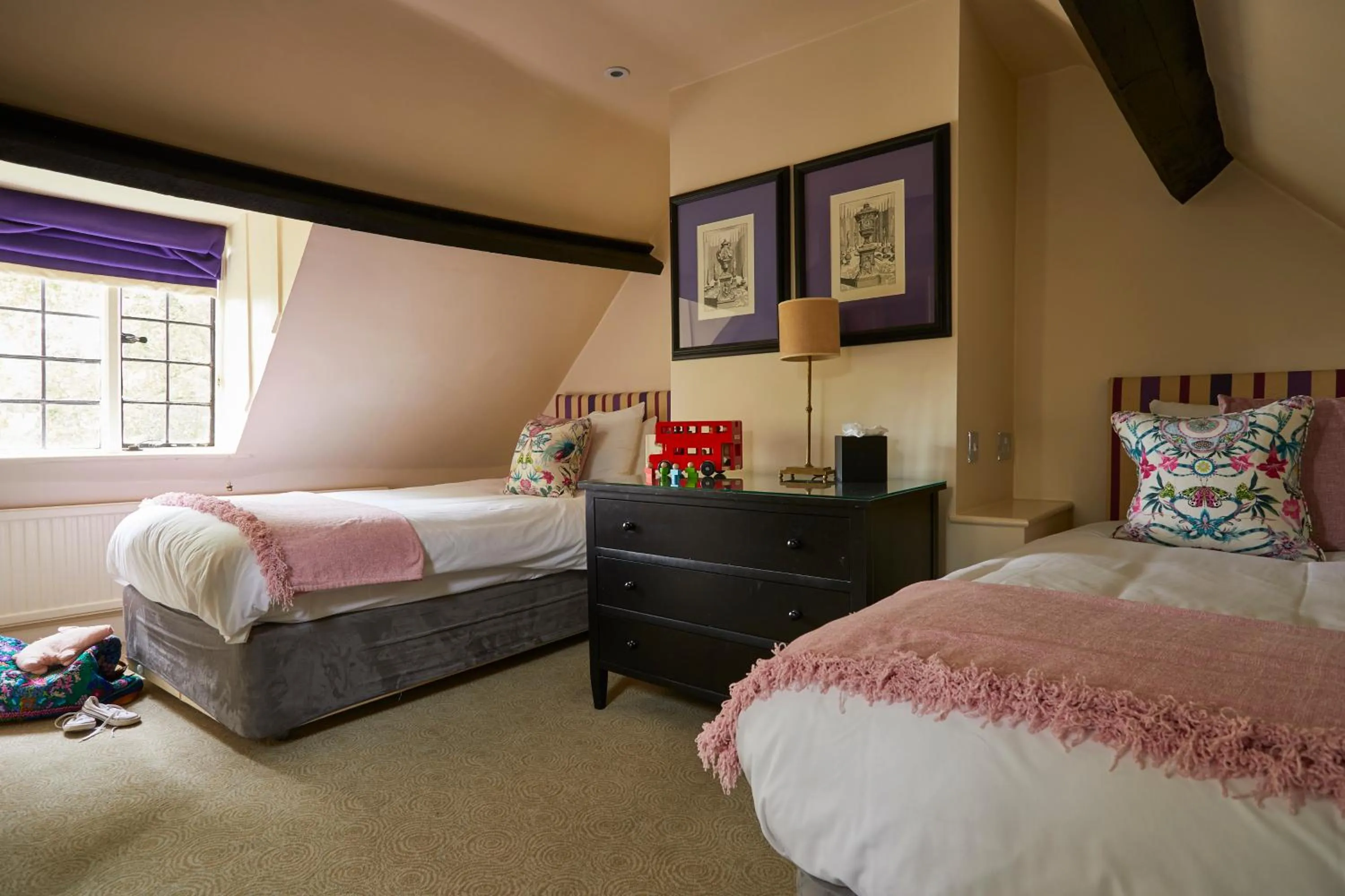 Bedroom, Bed in The Slaughters Country Inn