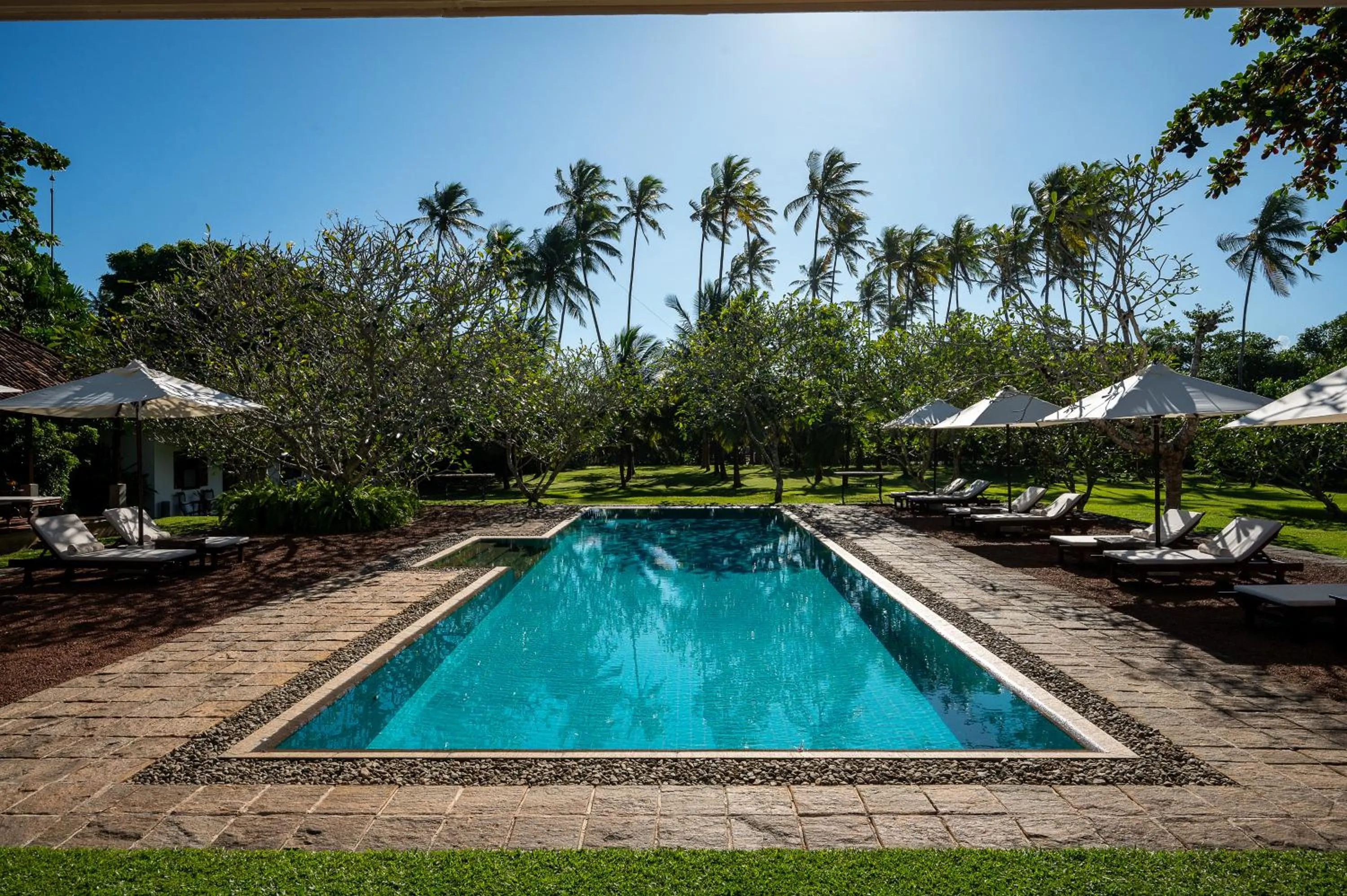 Natural landscape in Nyne Hotels Rock Villa - Bentota