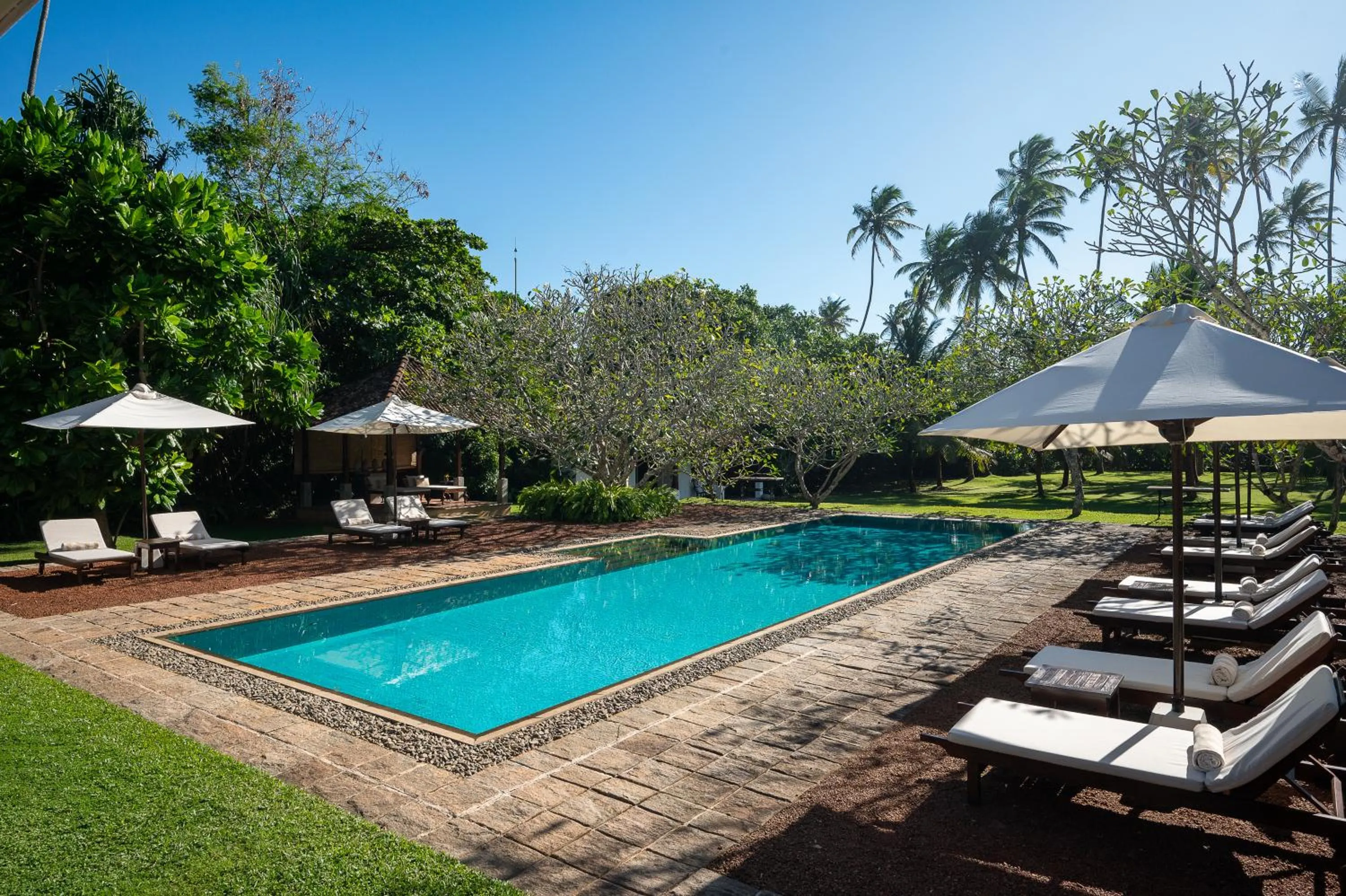 Garden in Nyne Hotels Rock Villa - Bentota