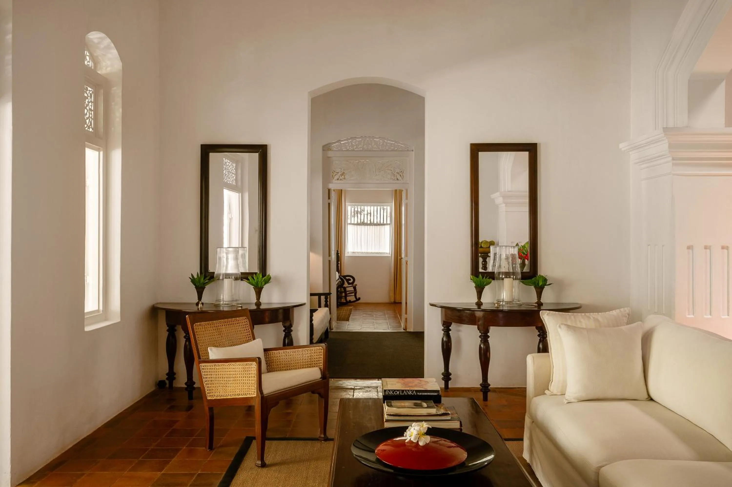 Living room in Nyne Hotels Rock Villa - Bentota