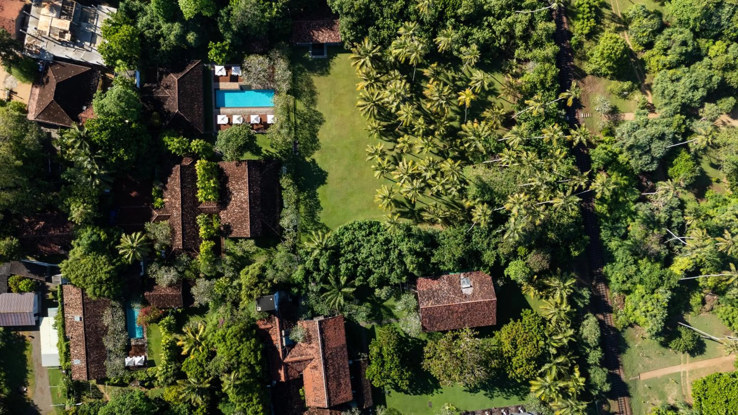 Bird's eye view in Nyne Hotels Rock Villa - Bentota