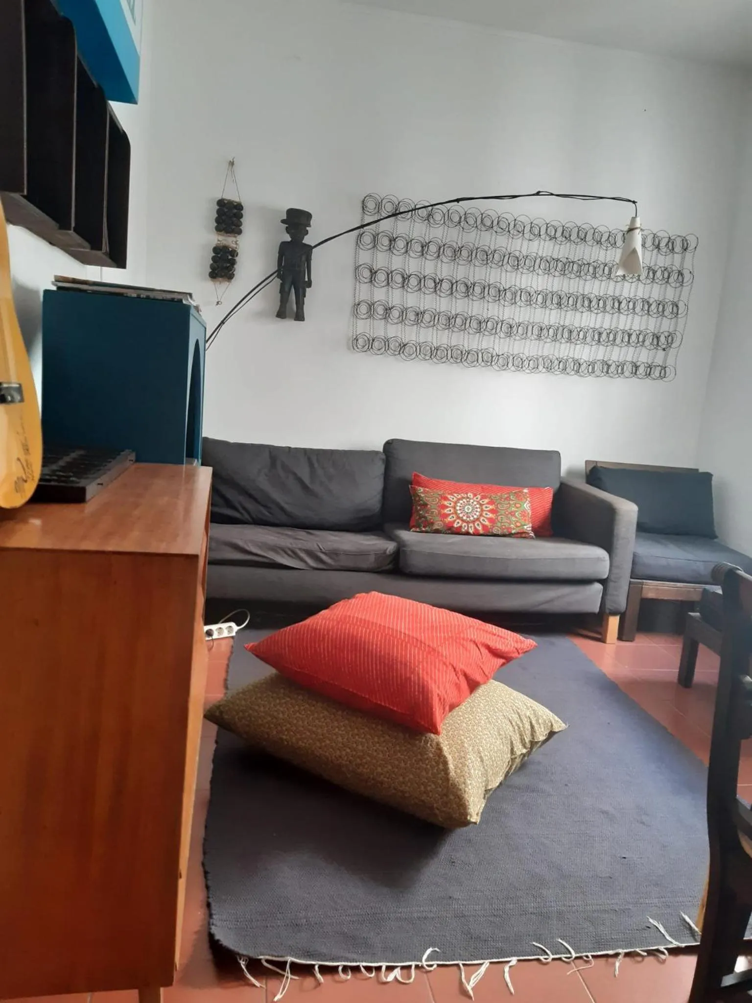 Living room in Olive Hostel Lagos