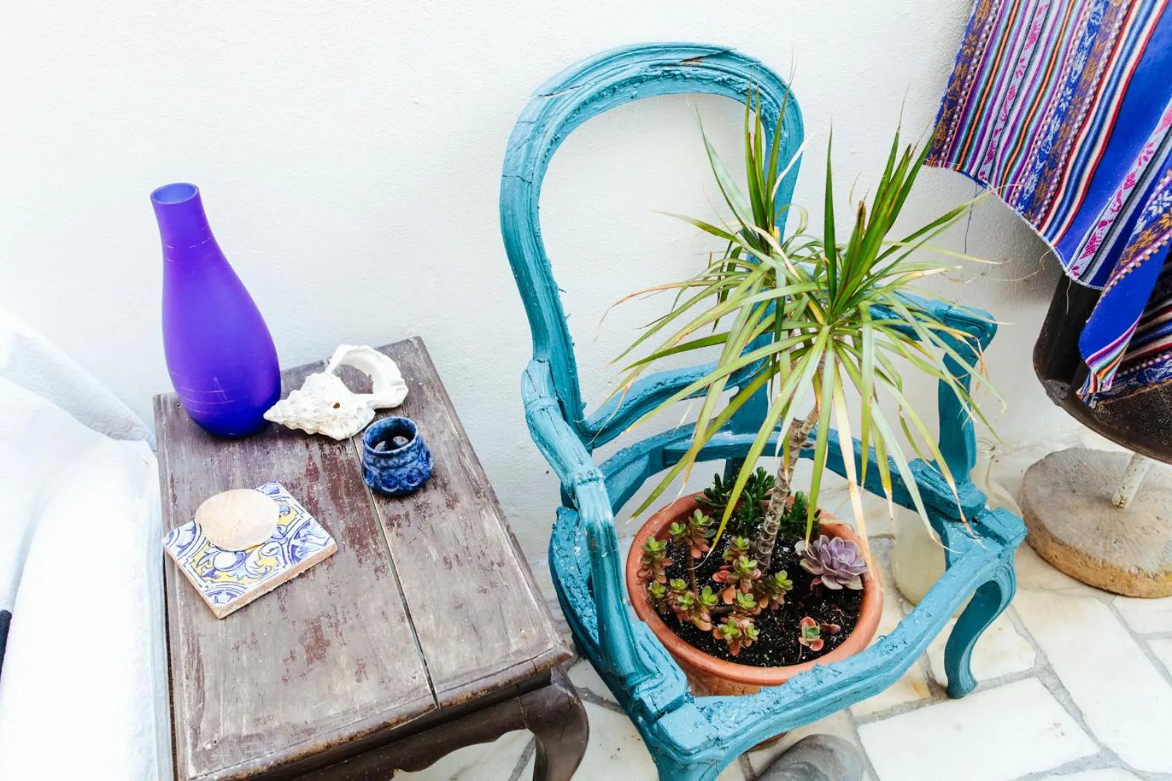 Decorative detail in Olive Hostel Lagos