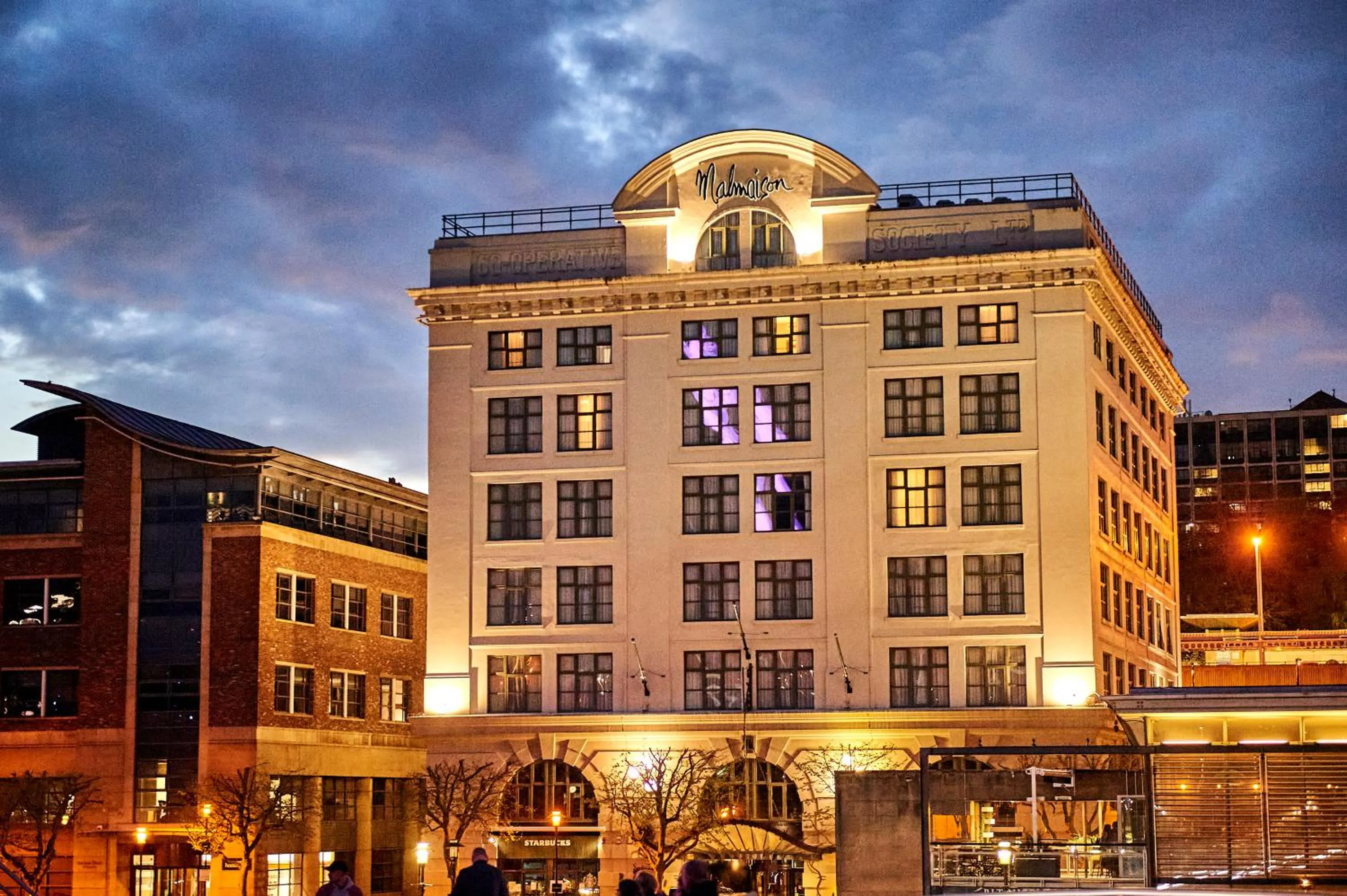 Facade/entrance in Malmaison Newcastle