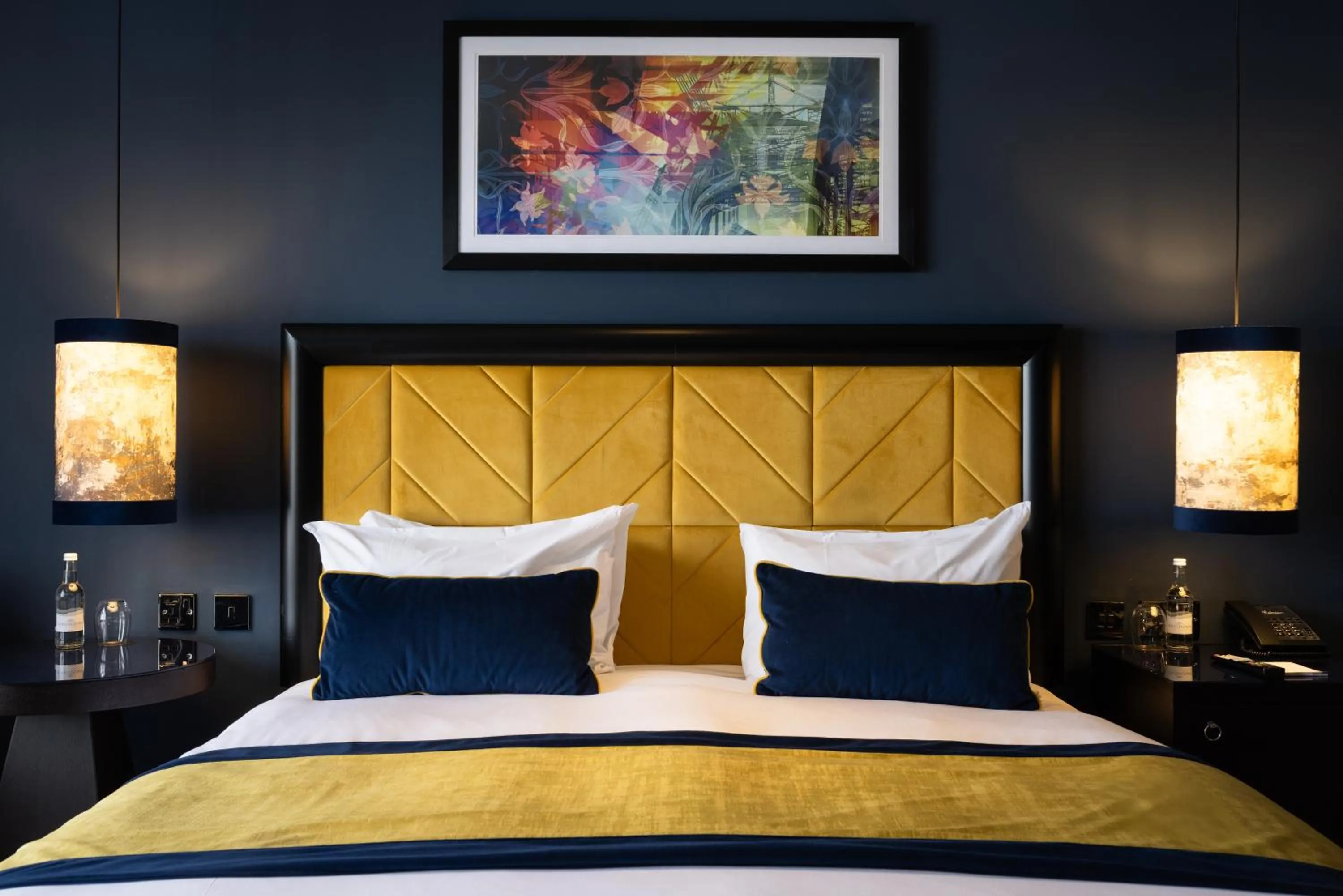 Bedroom, Bed in Malmaison Newcastle