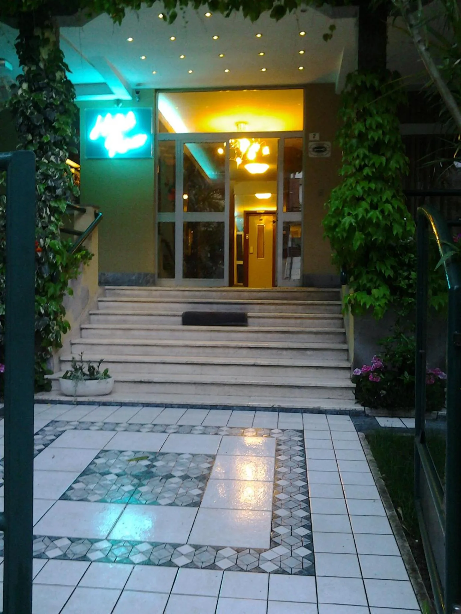 Facade/entrance in Hotel Parco