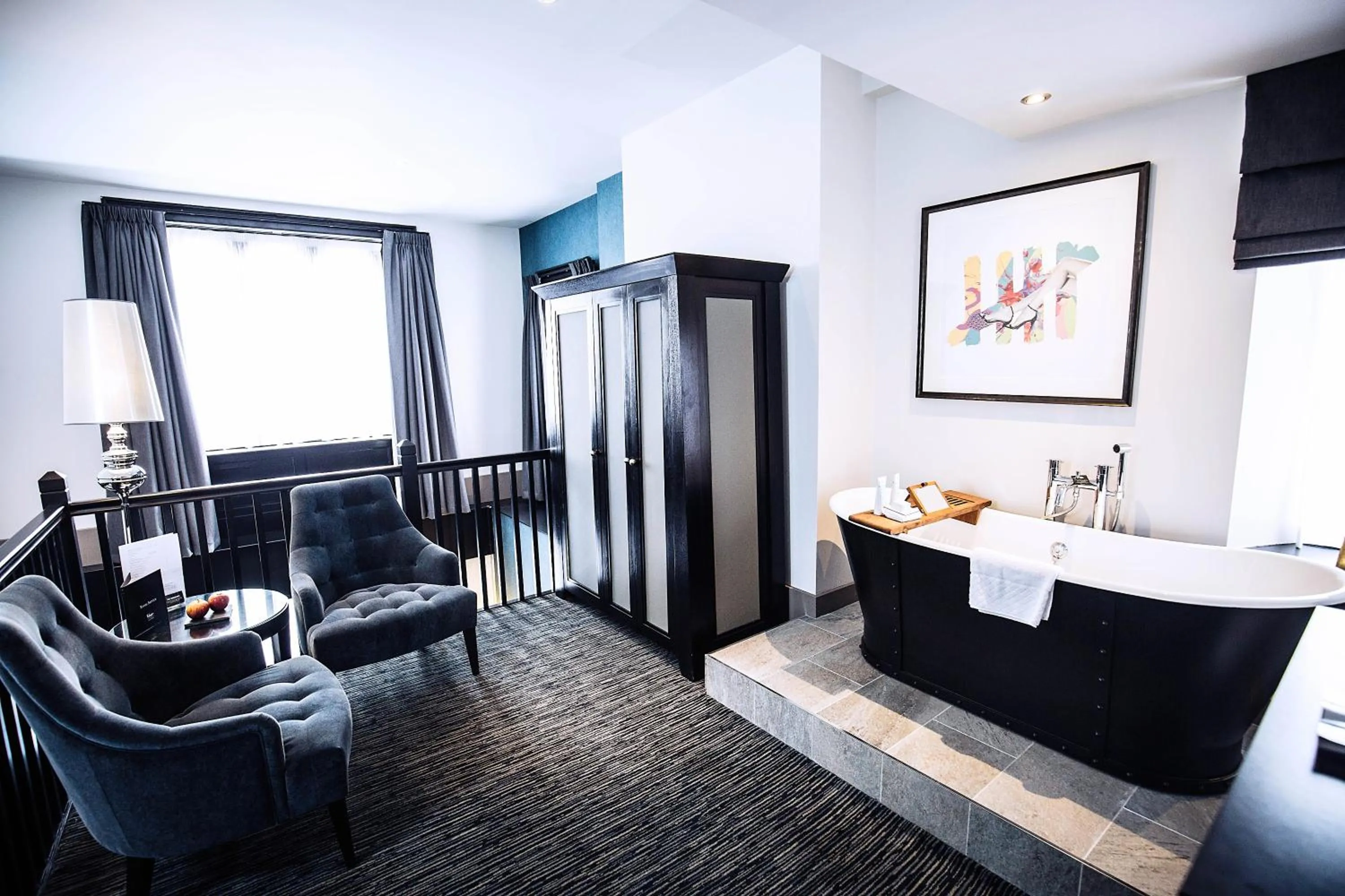 Bedroom in Malmaison Oxford