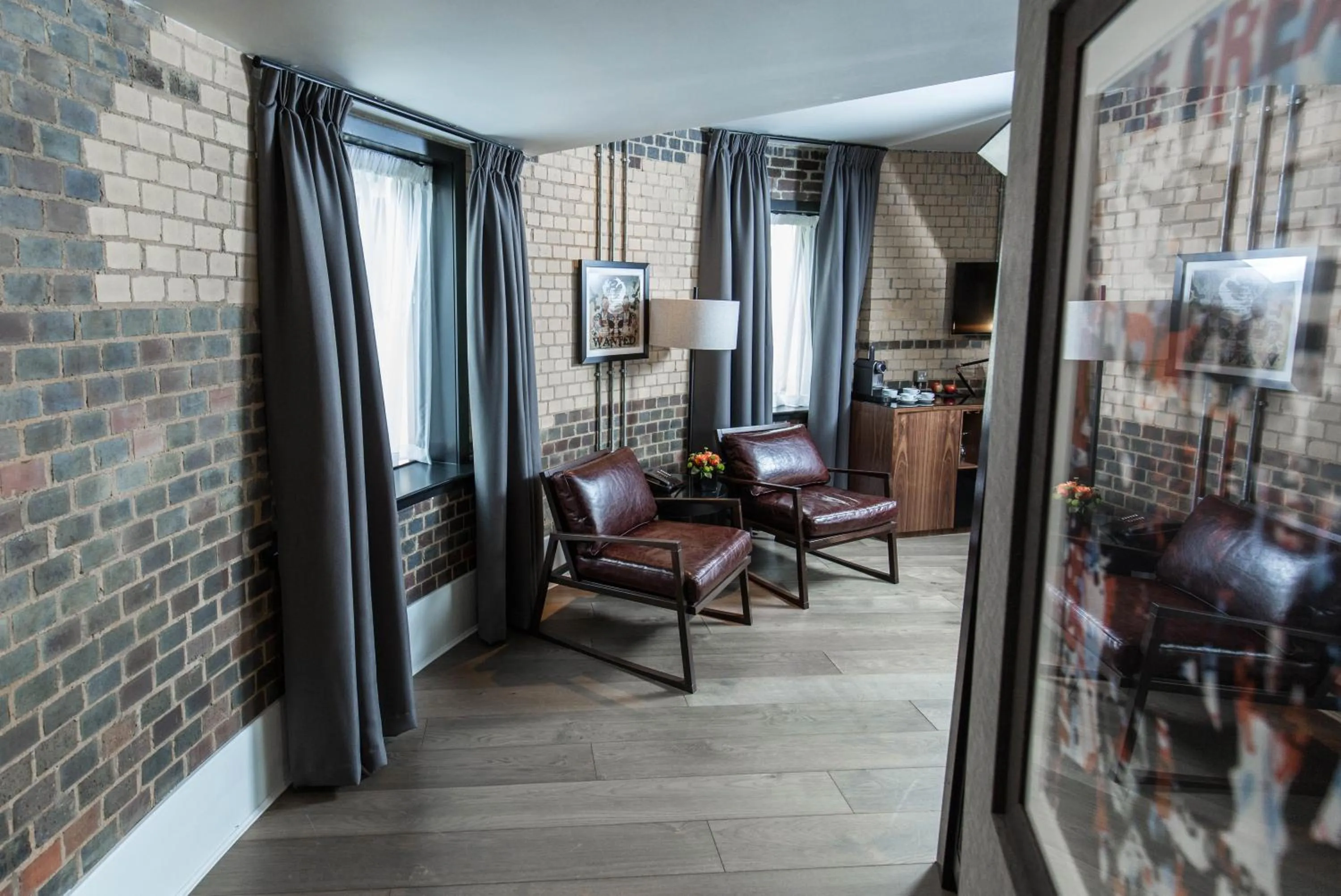 Seating area in Malmaison Oxford