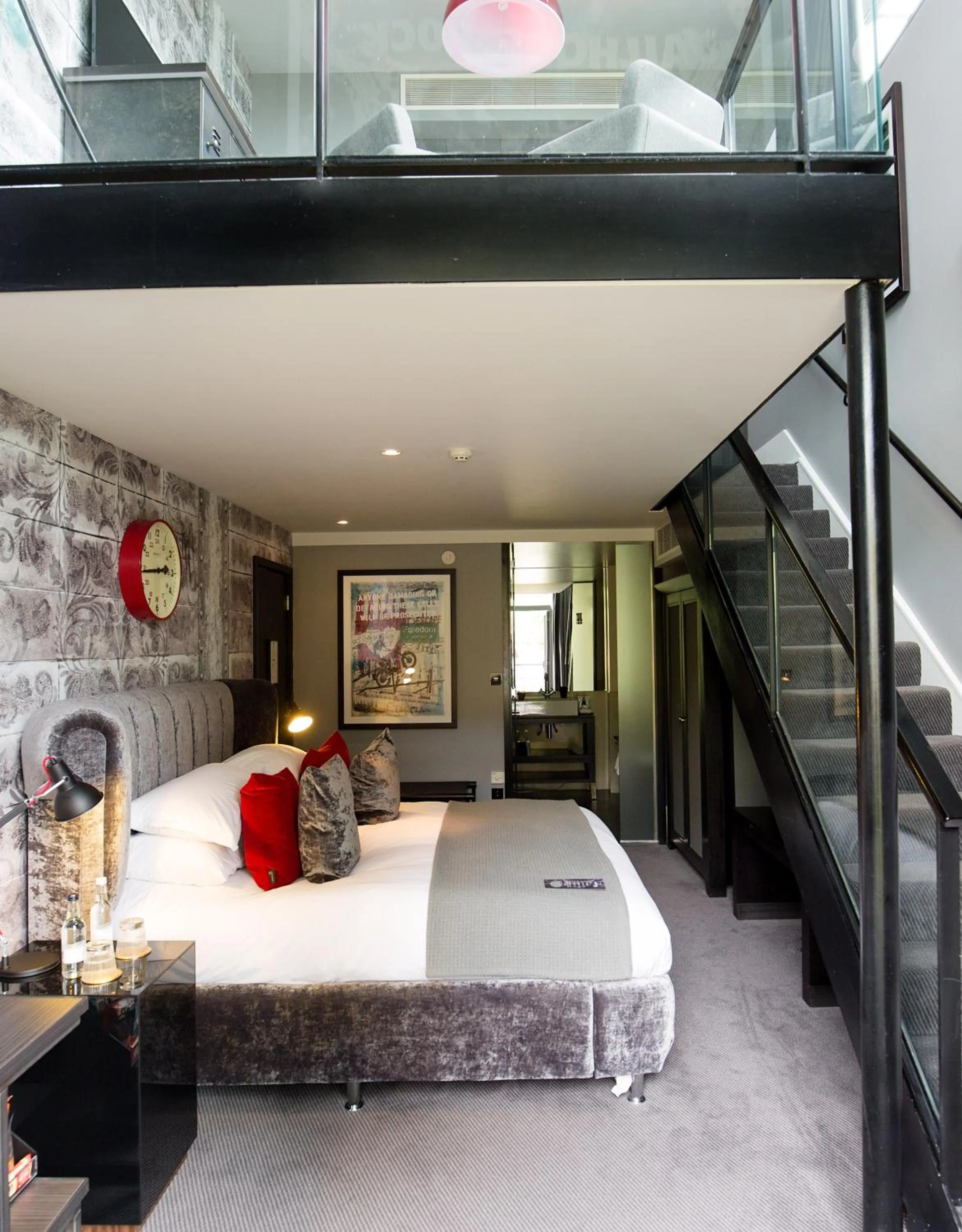 Bedroom, Bed in Malmaison Oxford