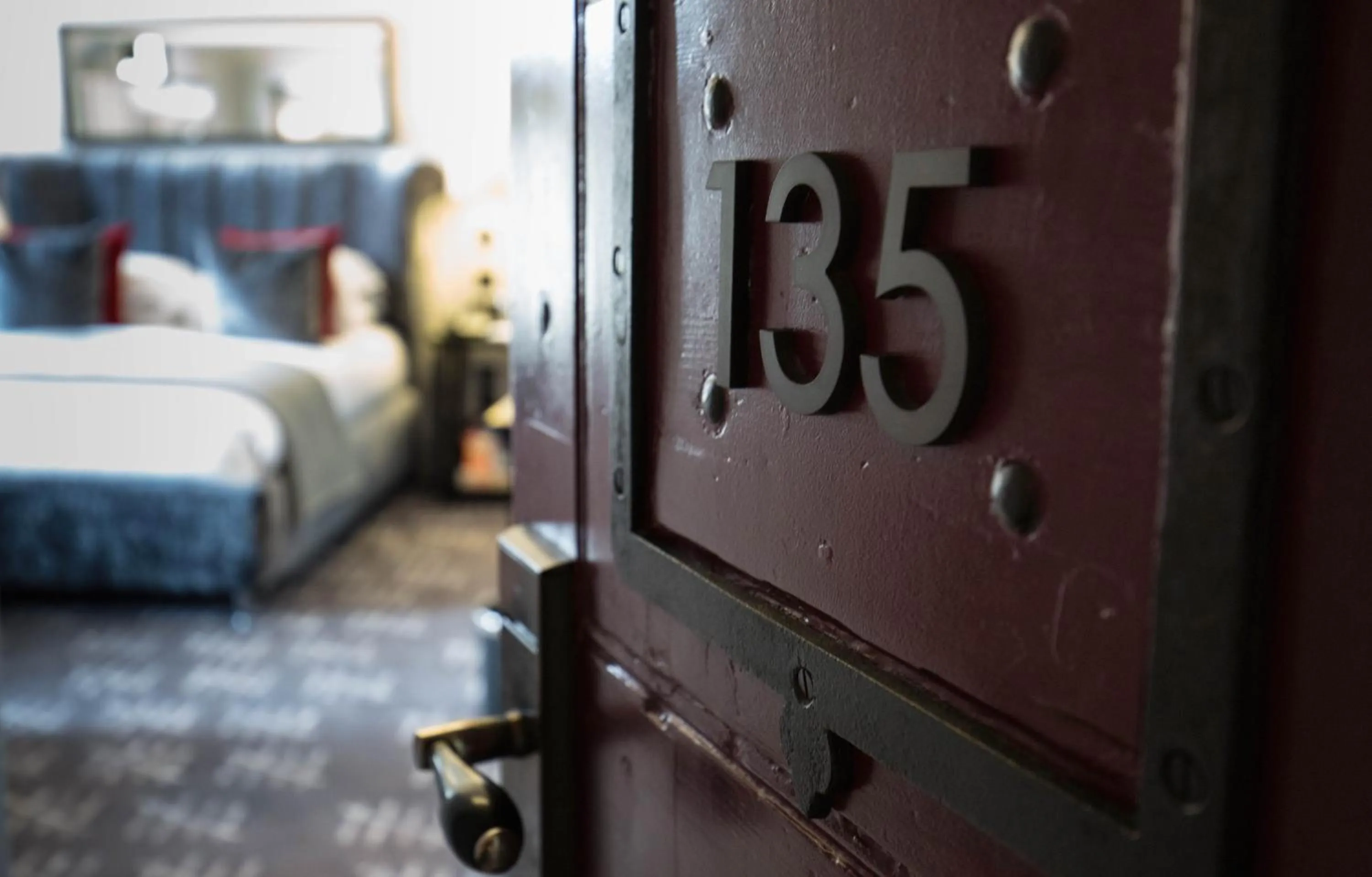 Bedroom, Bed in Malmaison Oxford