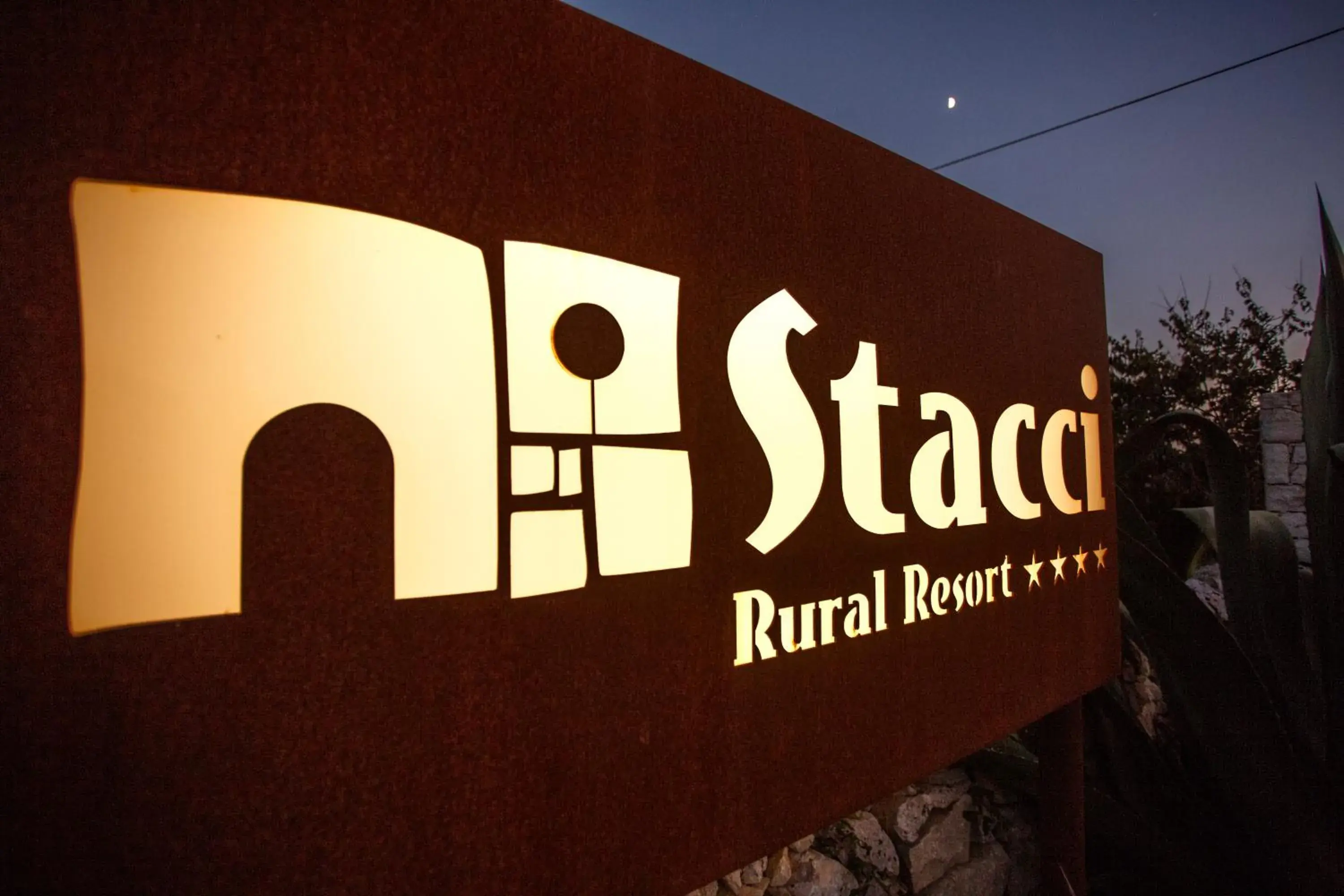 Property logo or sign in Stacci Rural Resort