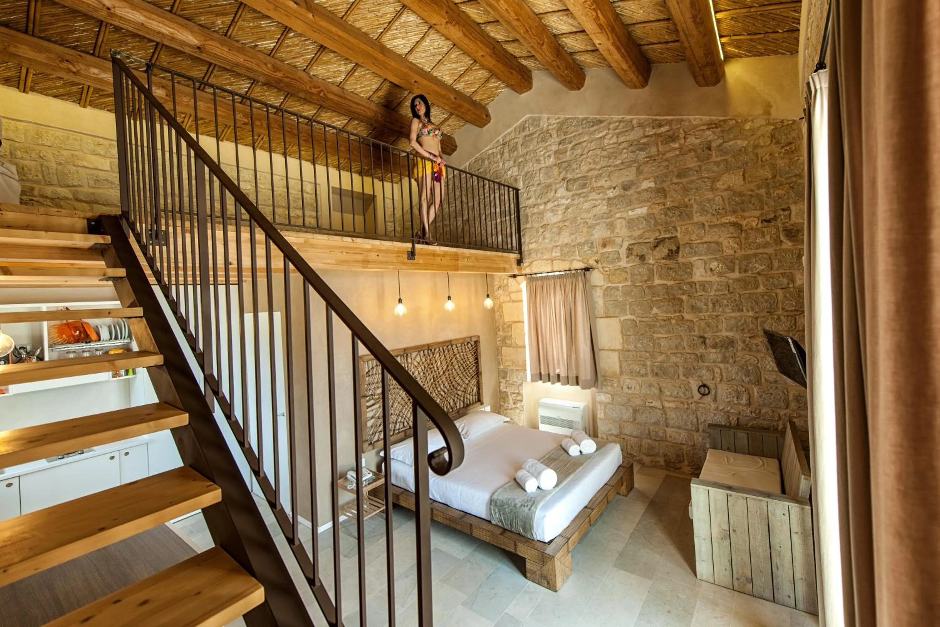 Photo of the whole room, Bed in Stacci Rural Resort