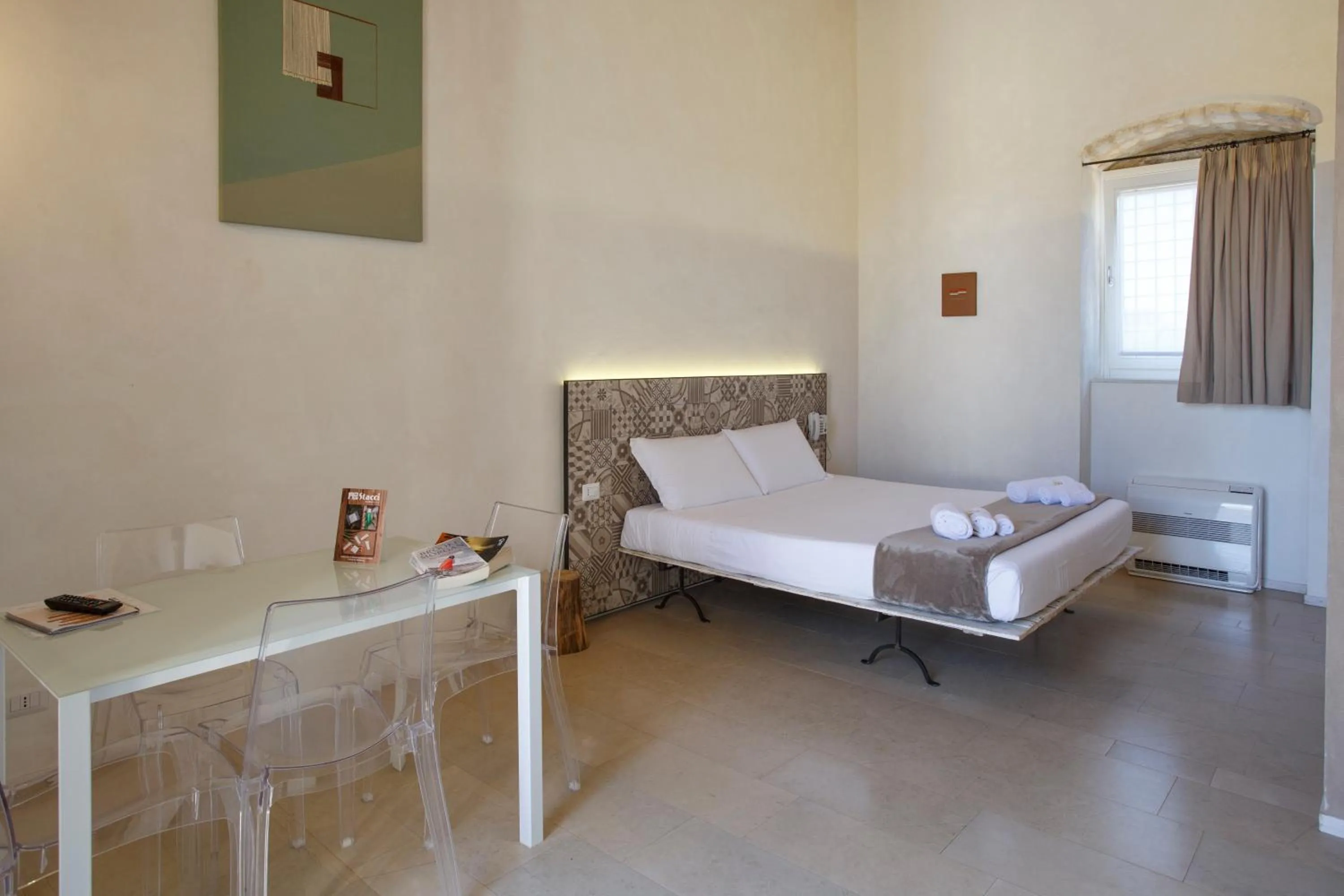 Bed in Stacci Rural Resort