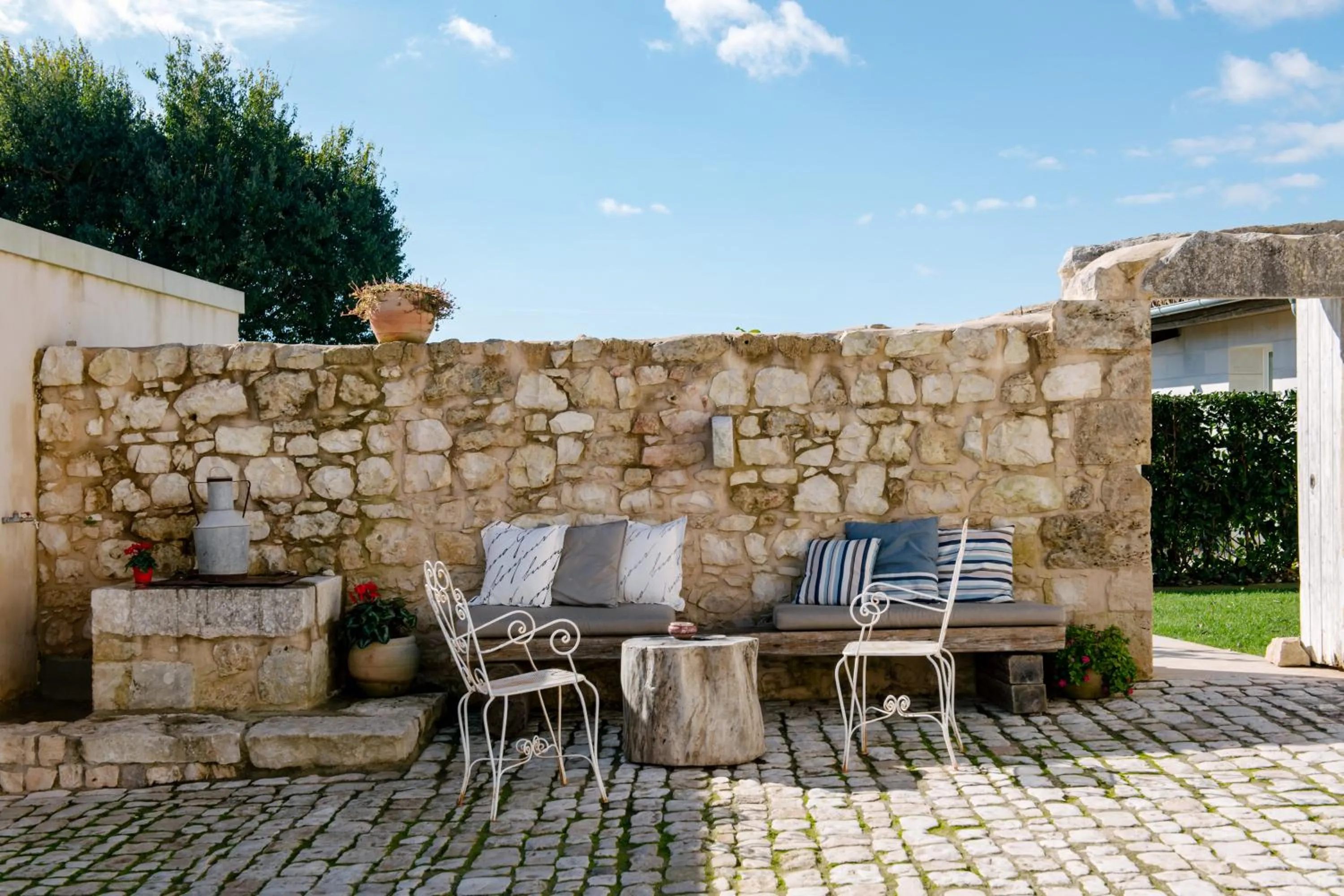 Patio in Stacci Rural Resort