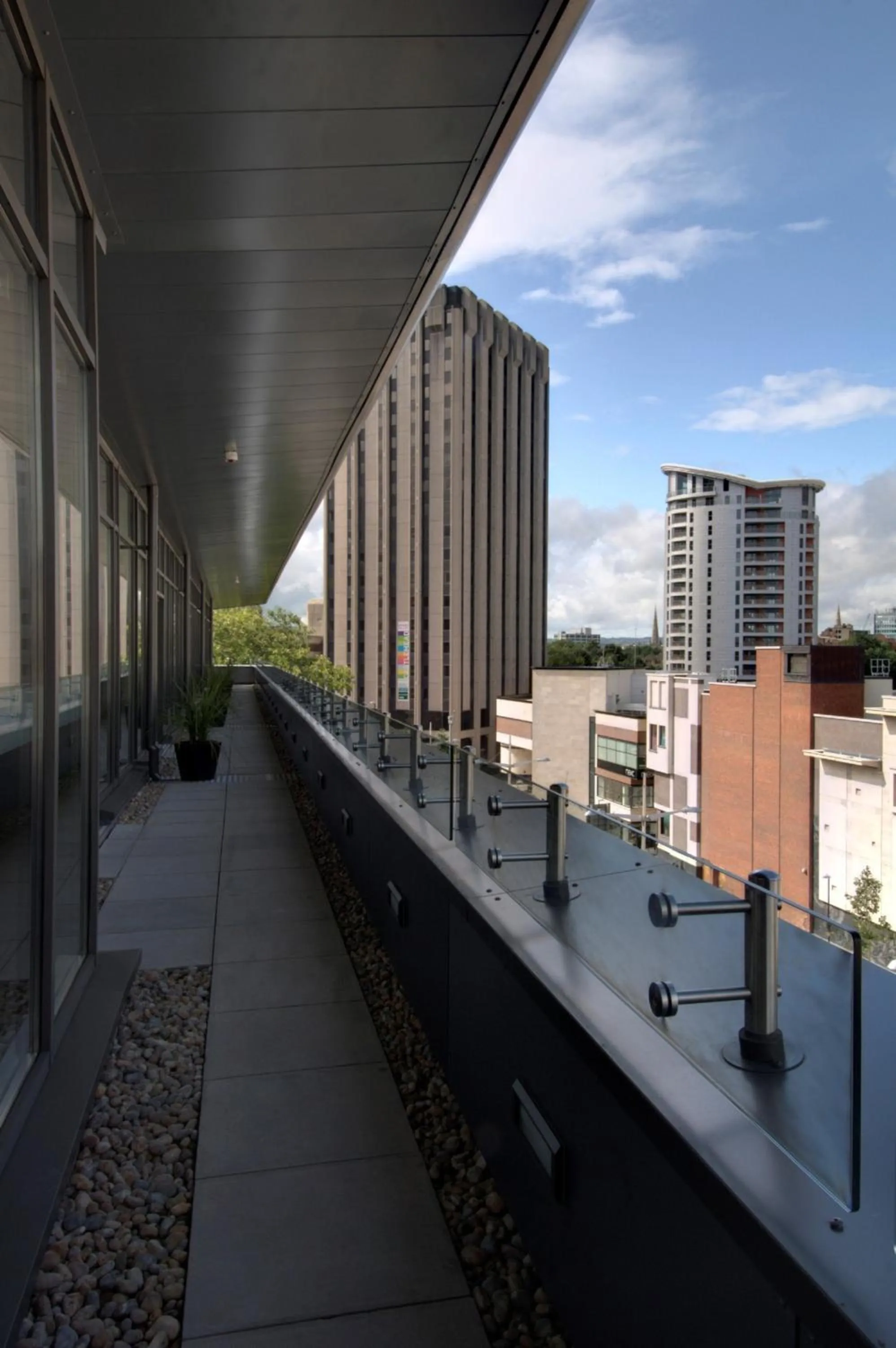 City view in Future Inn Bristol