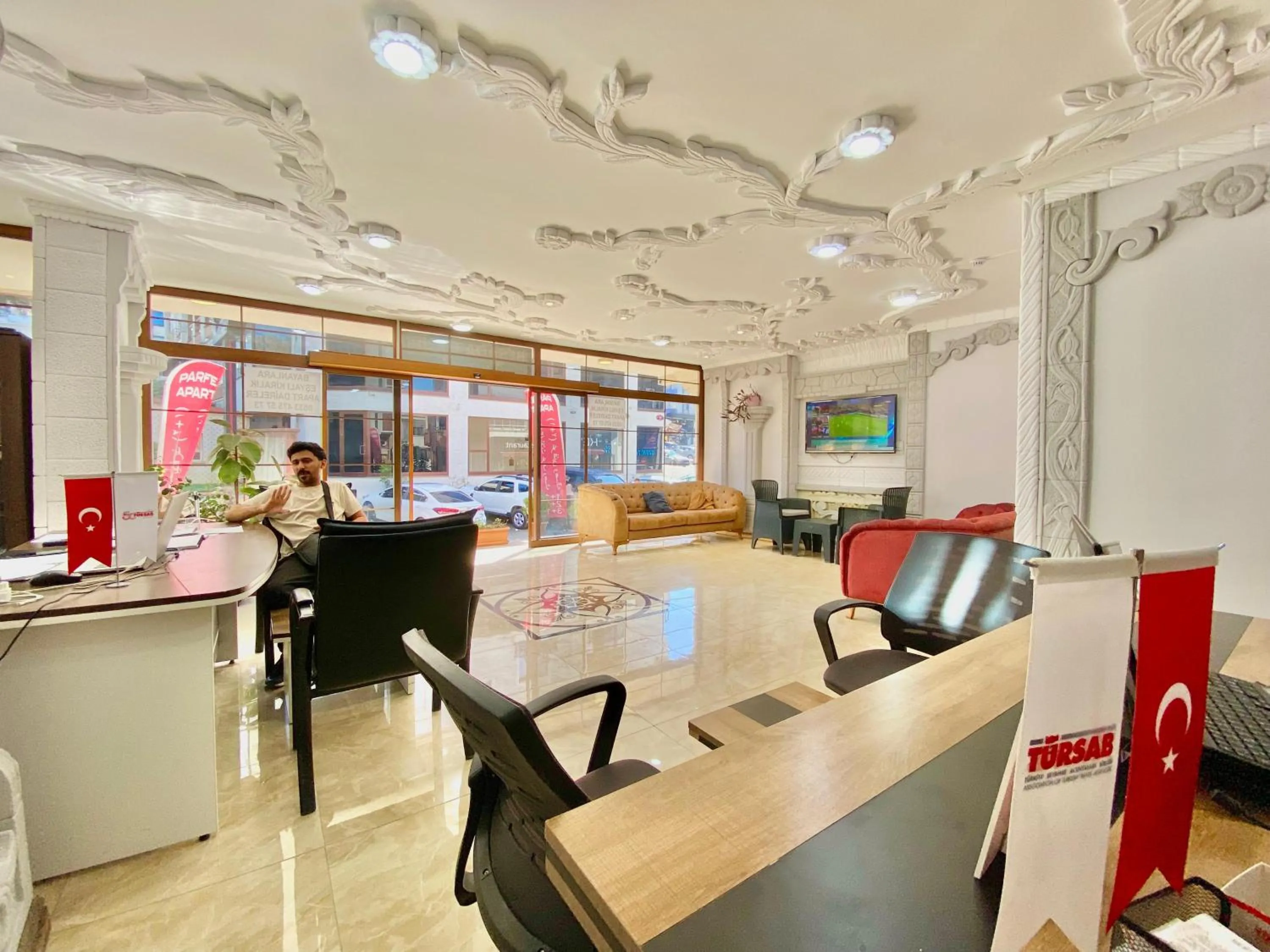 Lobby or reception in Parfe Apart