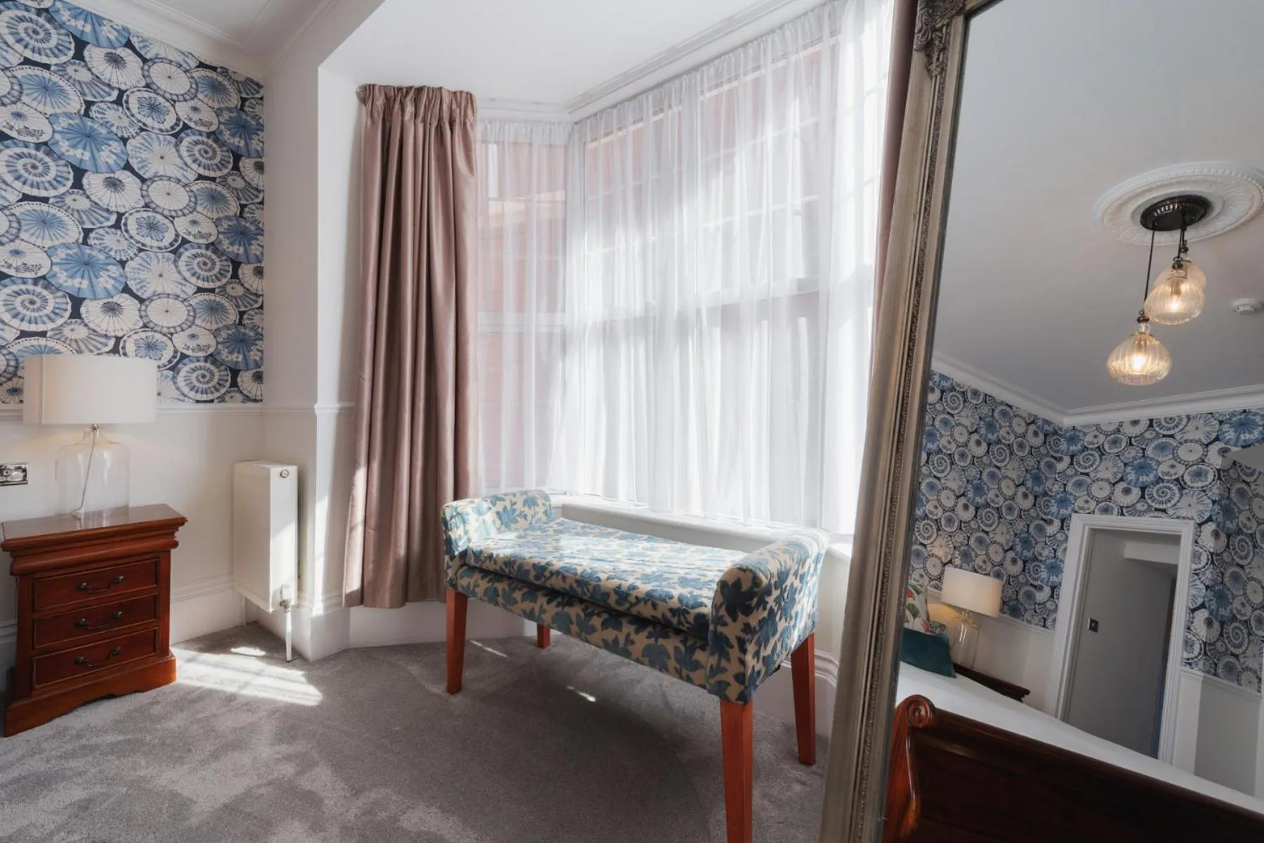 Seating area, Bed in Florence House Boutique Hotel and Restaurant