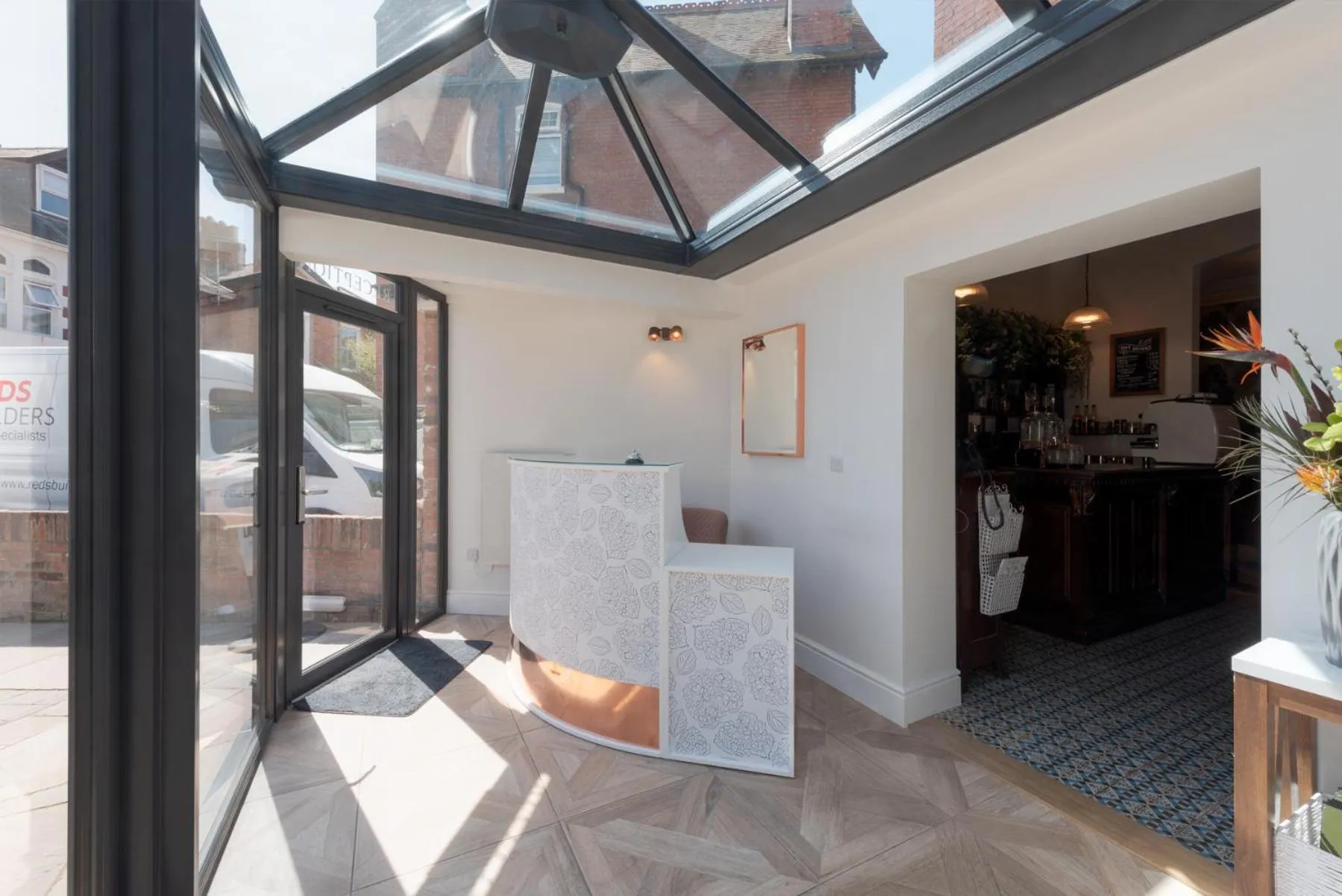 Property building in Florence House Boutique Hotel and Restaurant