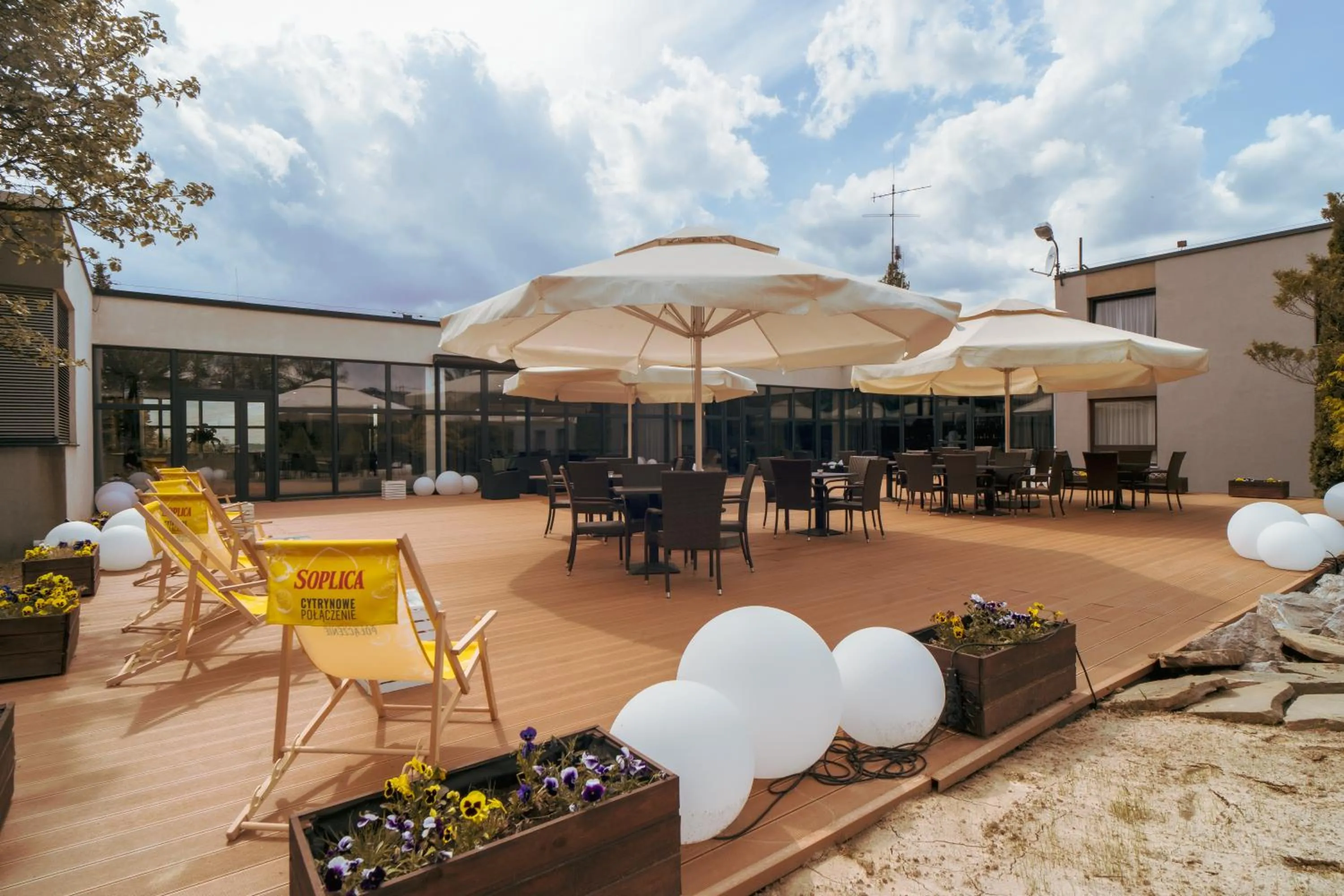 Balcony/Terrace in Mercure Cieszyn