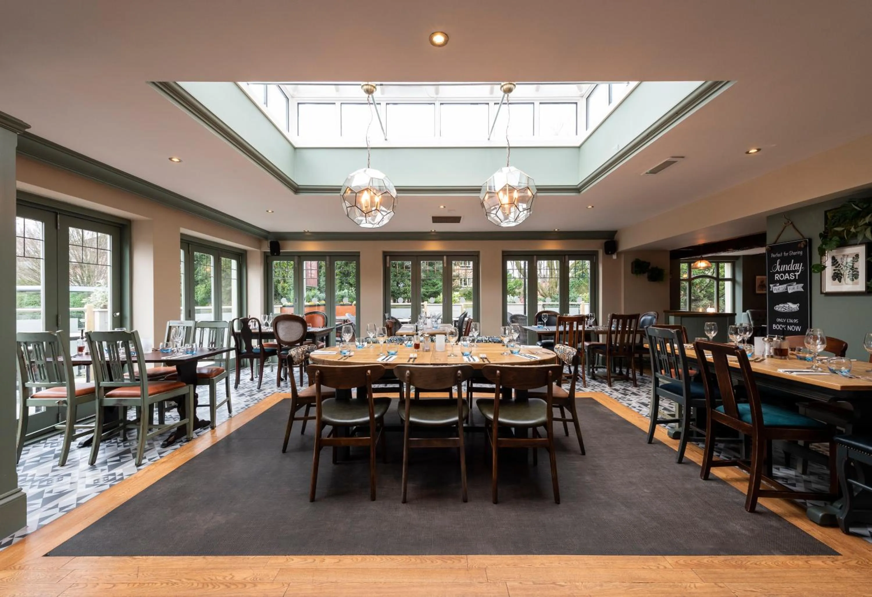 Restaurant/places to eat in Wilmslow Lodge