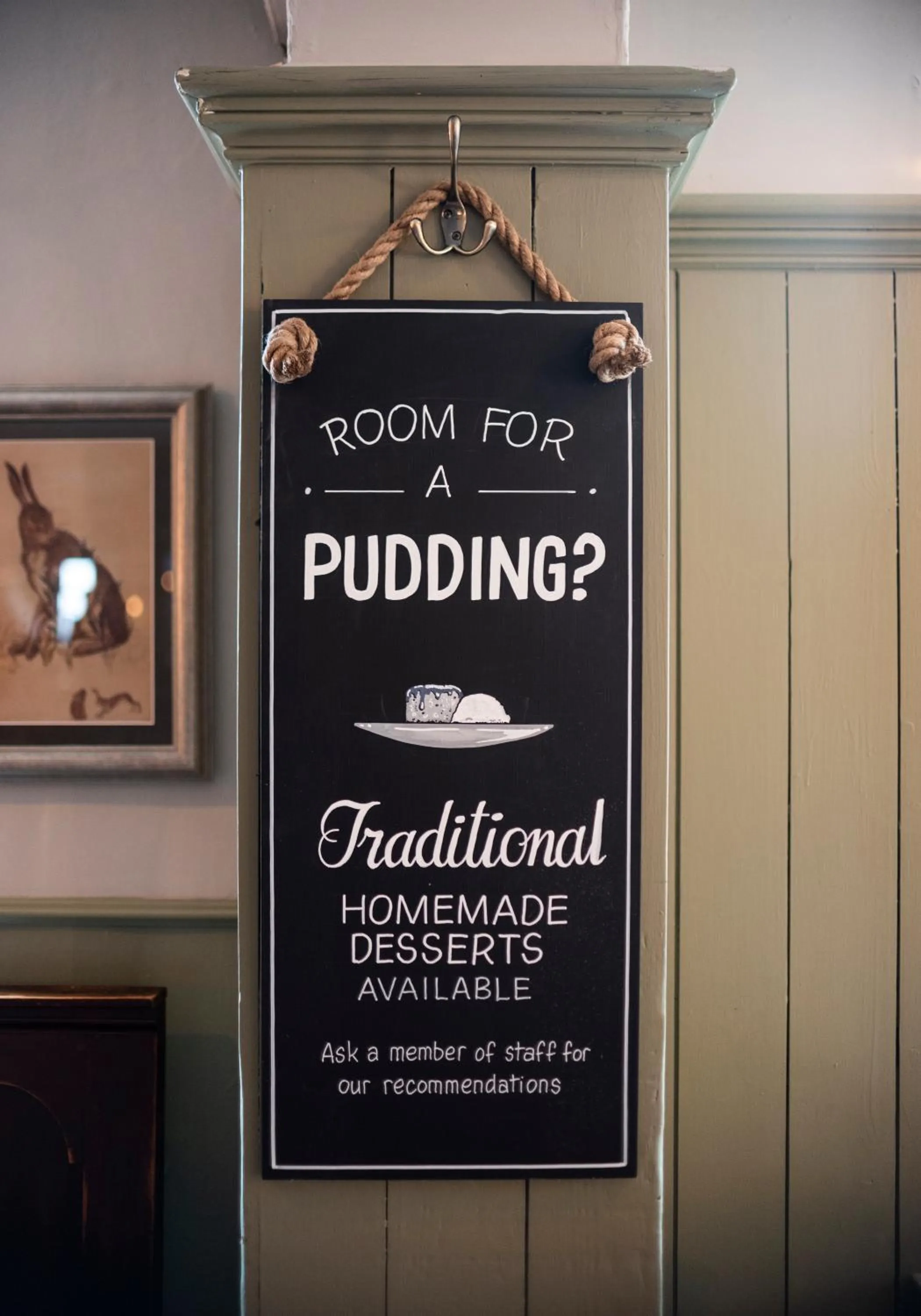 Food in Wilmslow Lodge