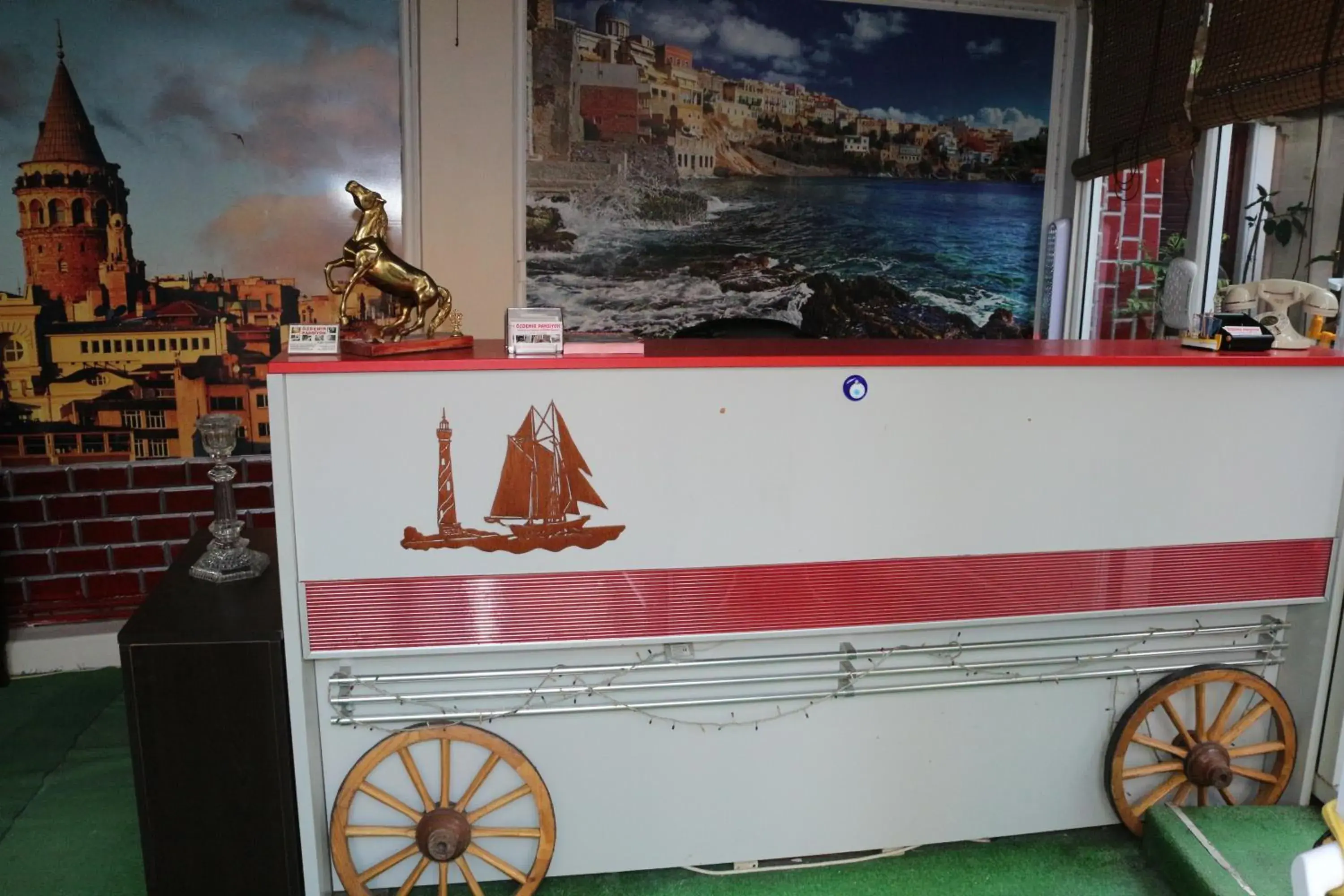 Lobby or reception in Ozdemir Pansiyon Lobby or reception in Ozdemir Pansiyon