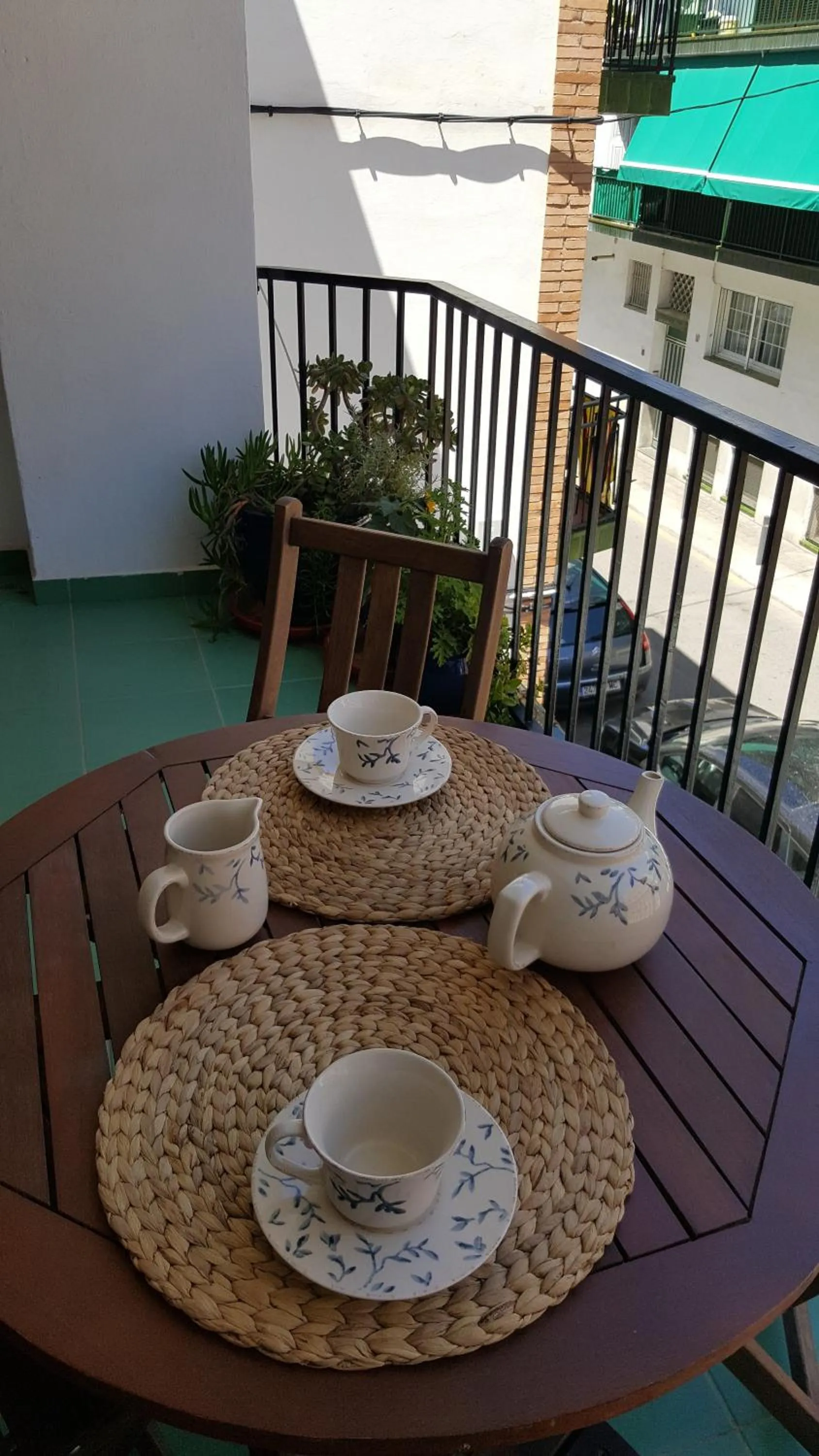 Balcony/Terrace in Apartamento Hector en Sitges