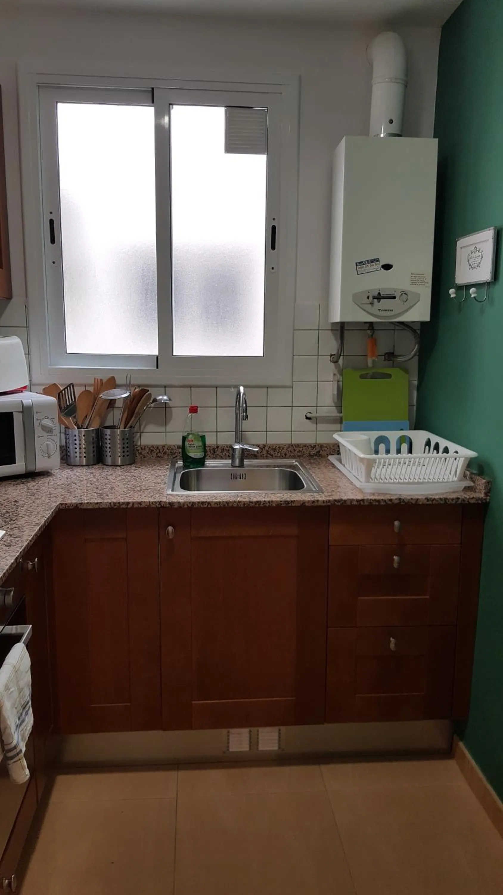 Kitchen or kitchenette in Apartamento Hector en Sitges