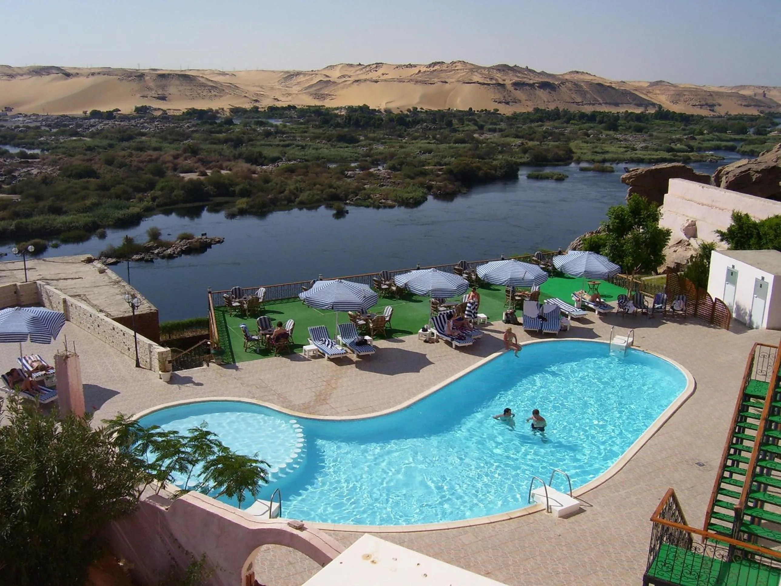 River view in Sara Hotel Aswan