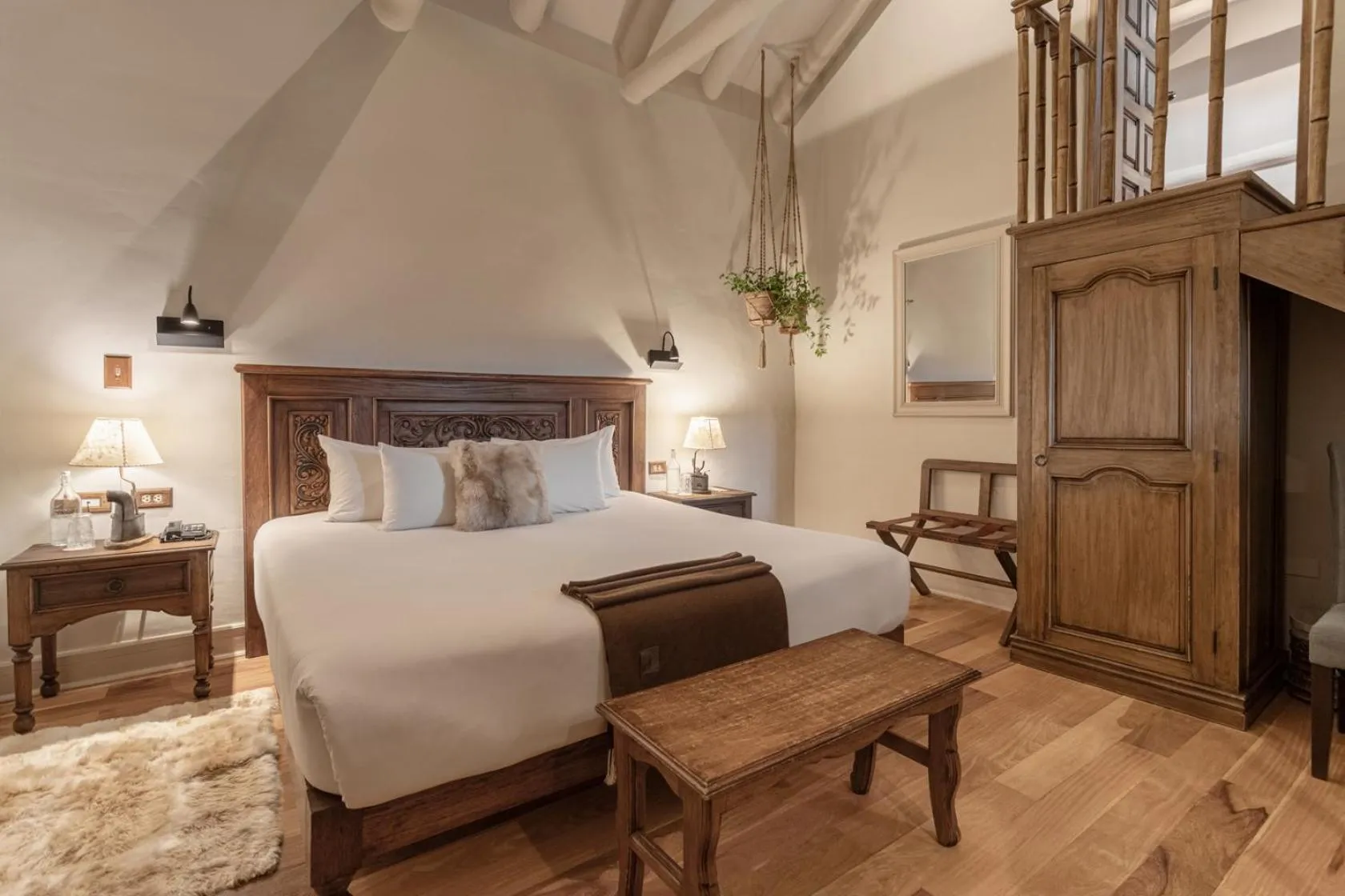 Bed in Antigua Casona San Blas