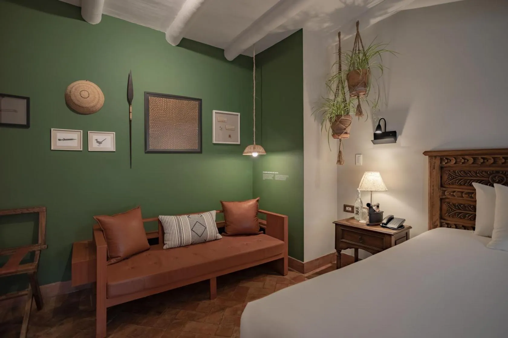 Seating area, Bed in Antigua Casona San Blas