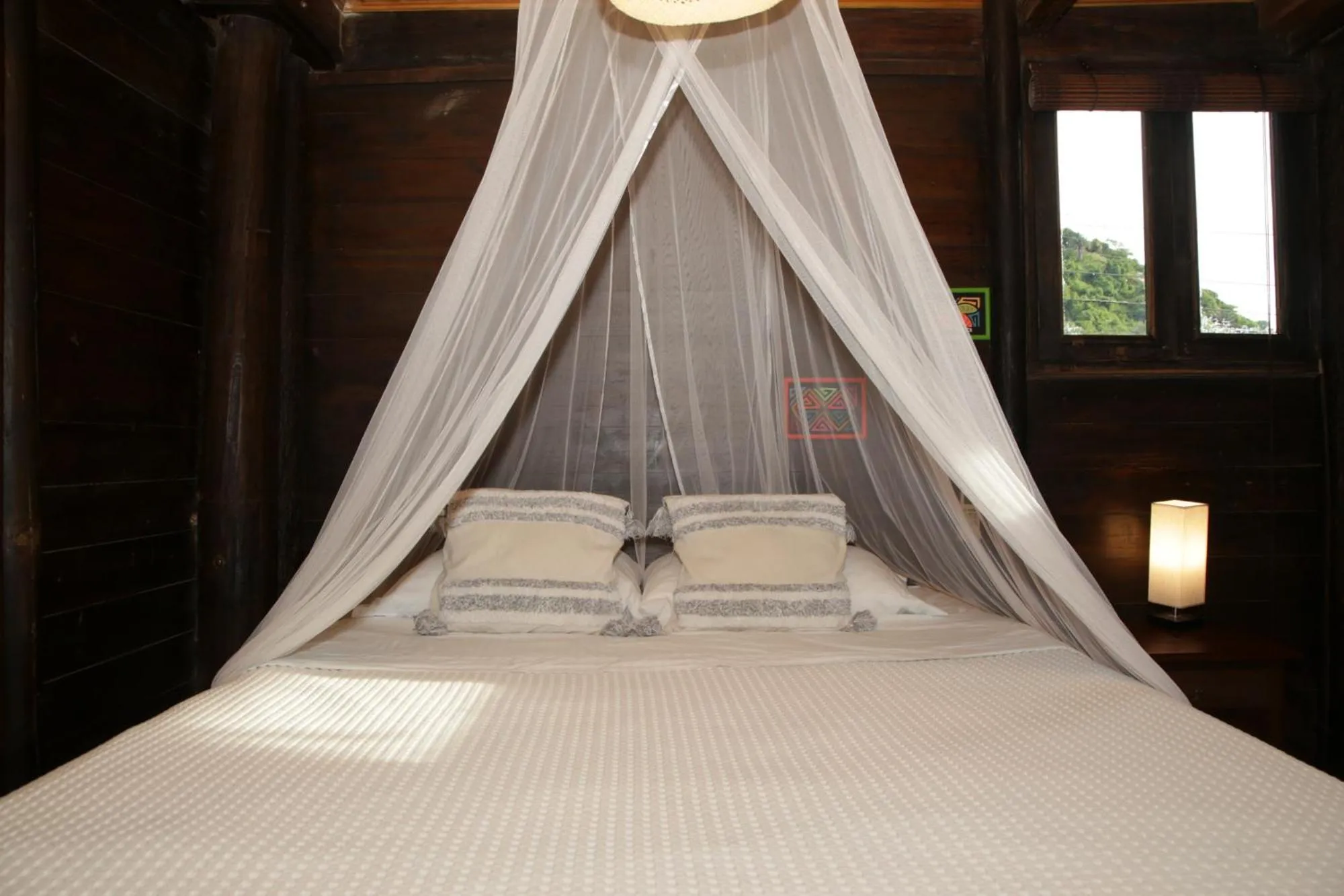Bed in Villa Tayrona