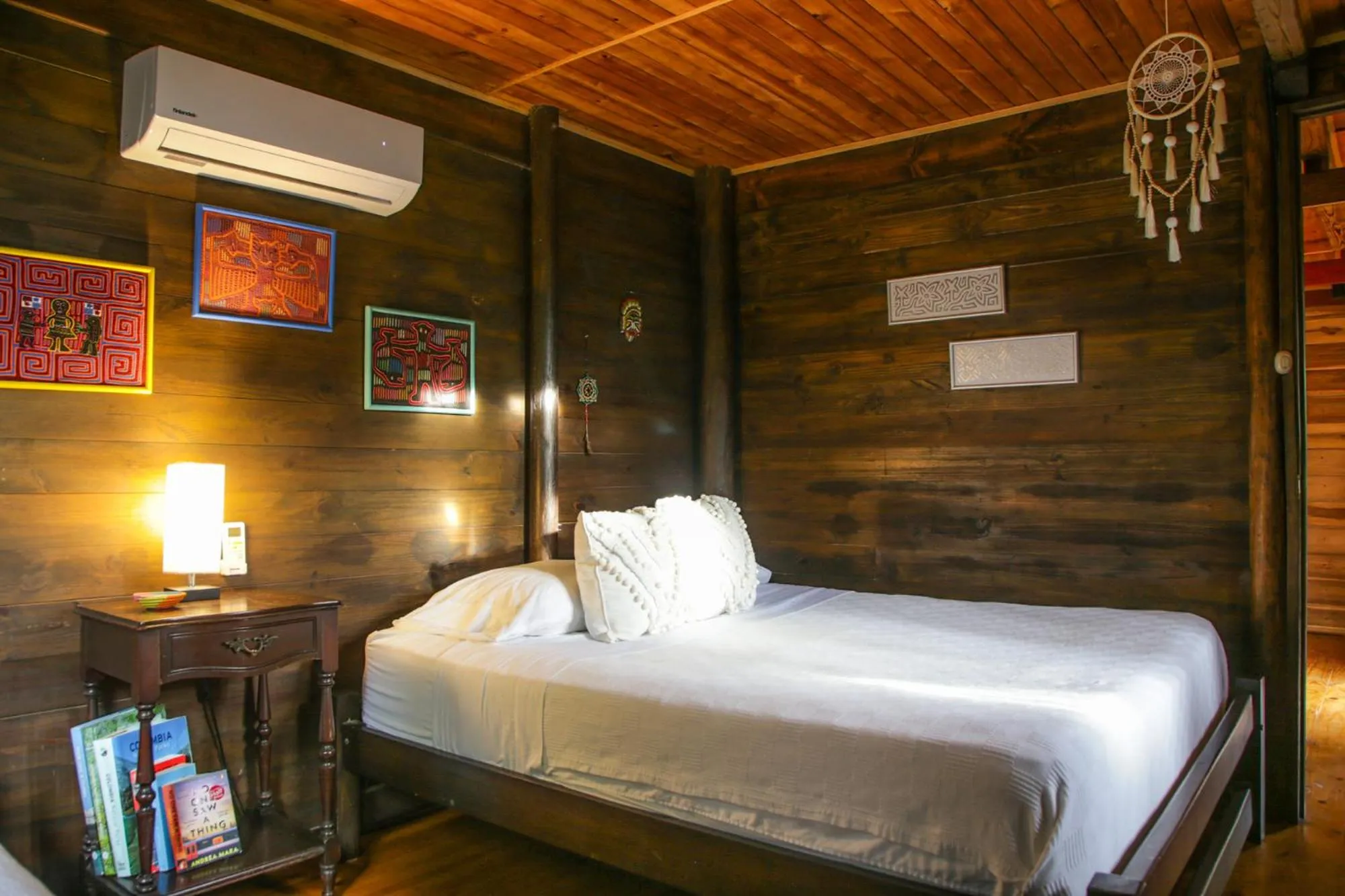 Bed in Villa Tayrona