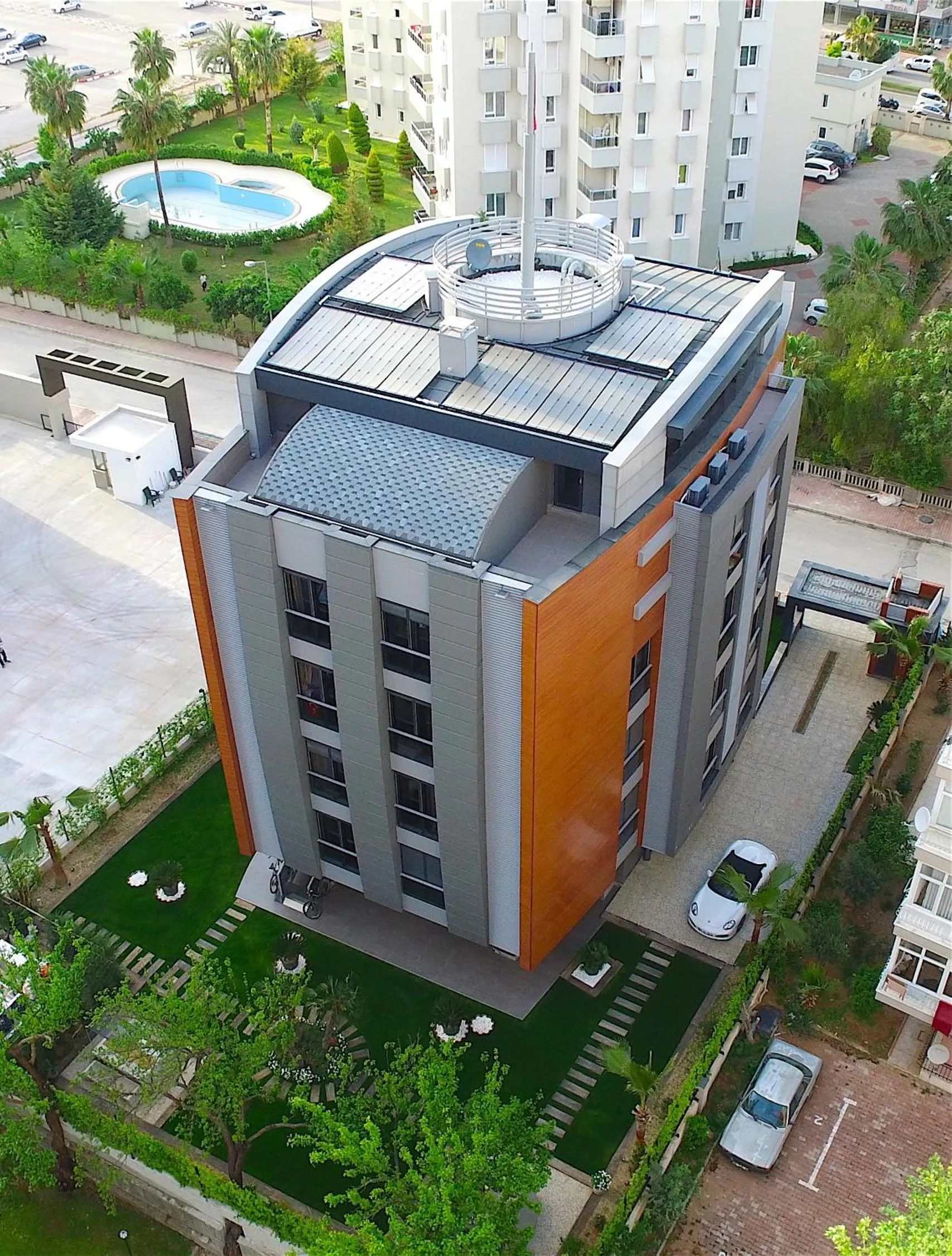 Bird's eye view in BMK APART Otel