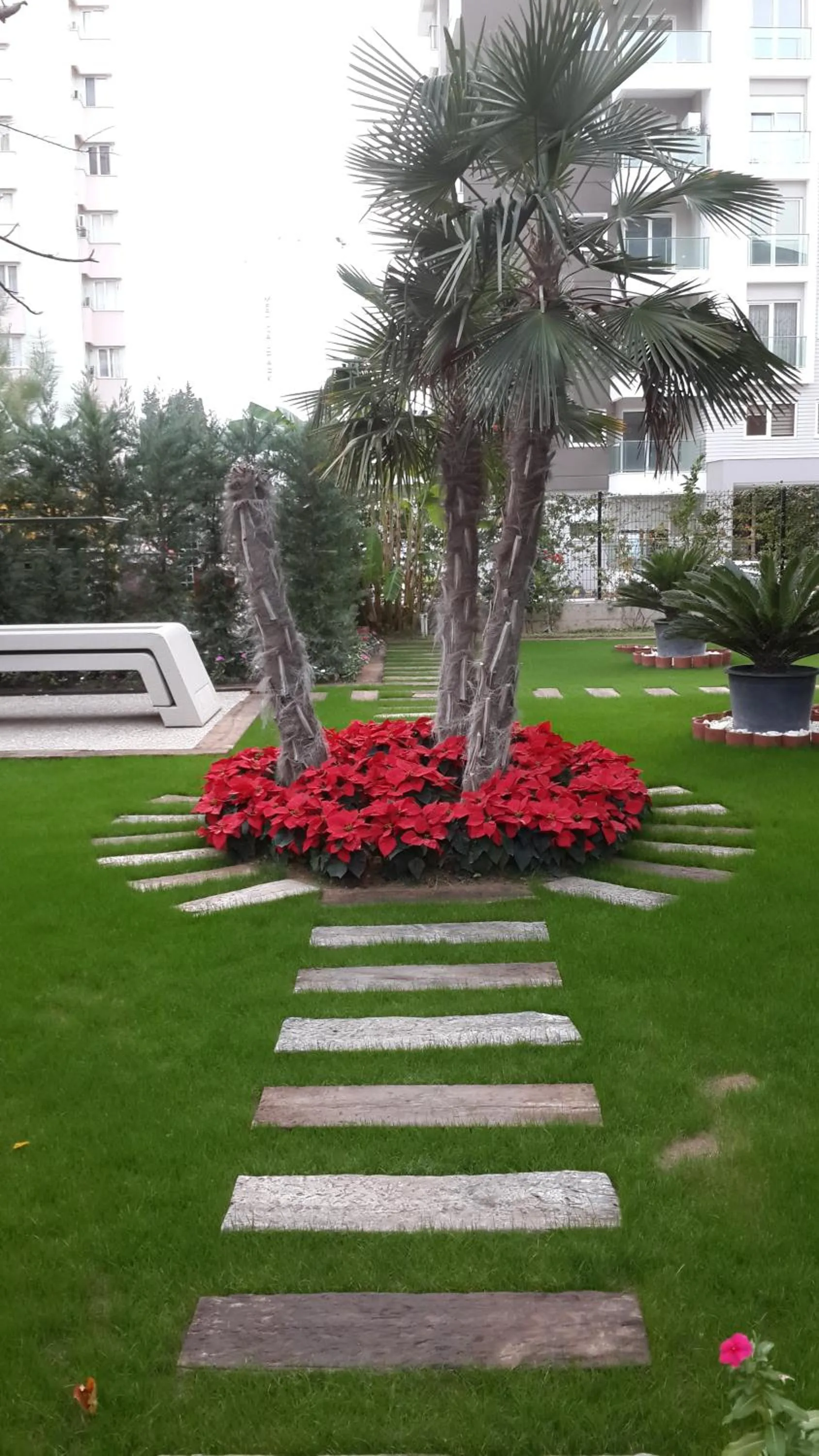 Garden view in BMK APART Otel