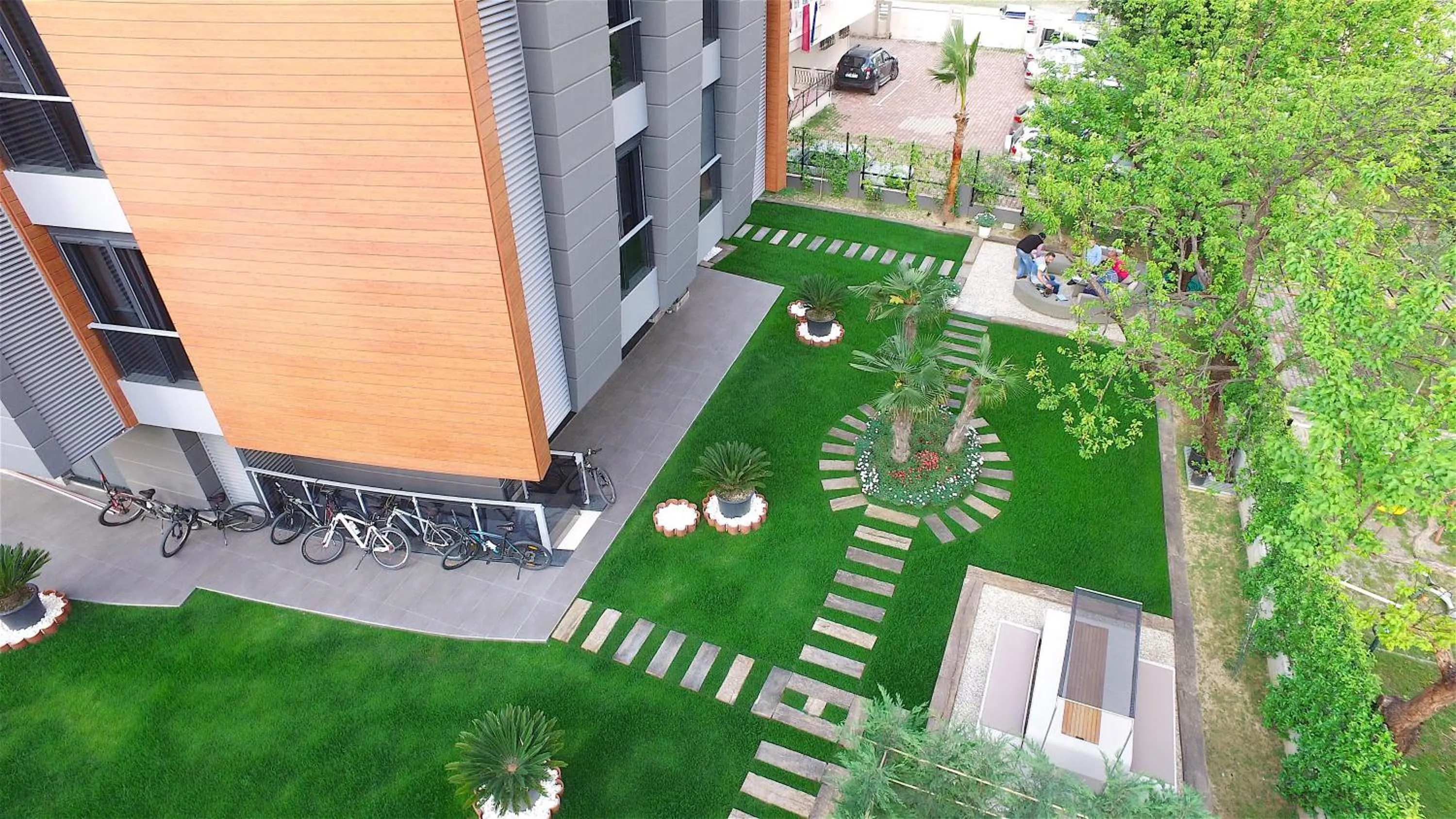 Bird's eye view in BMK APART Otel