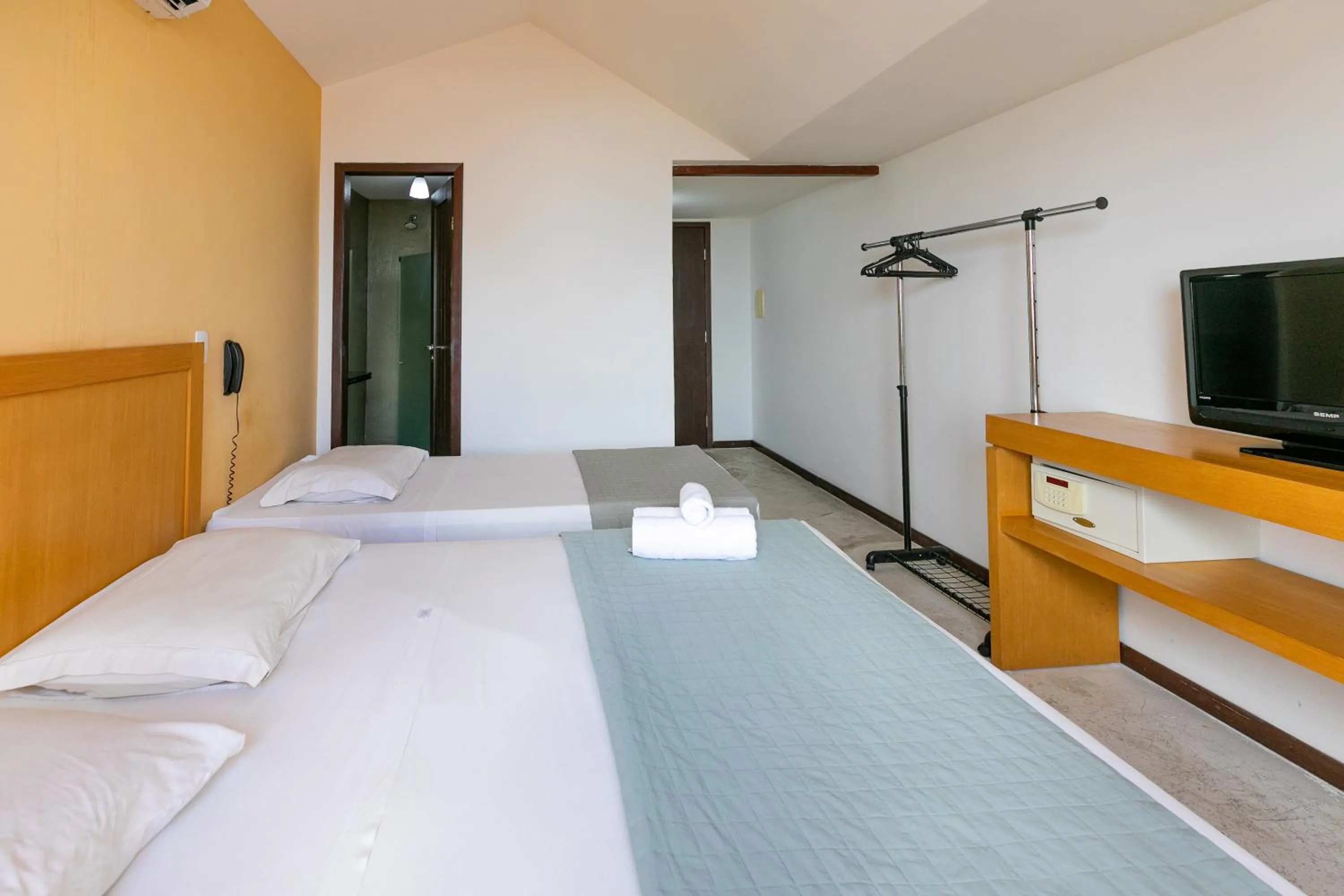 Bed in Safari Natal Beach Hotel