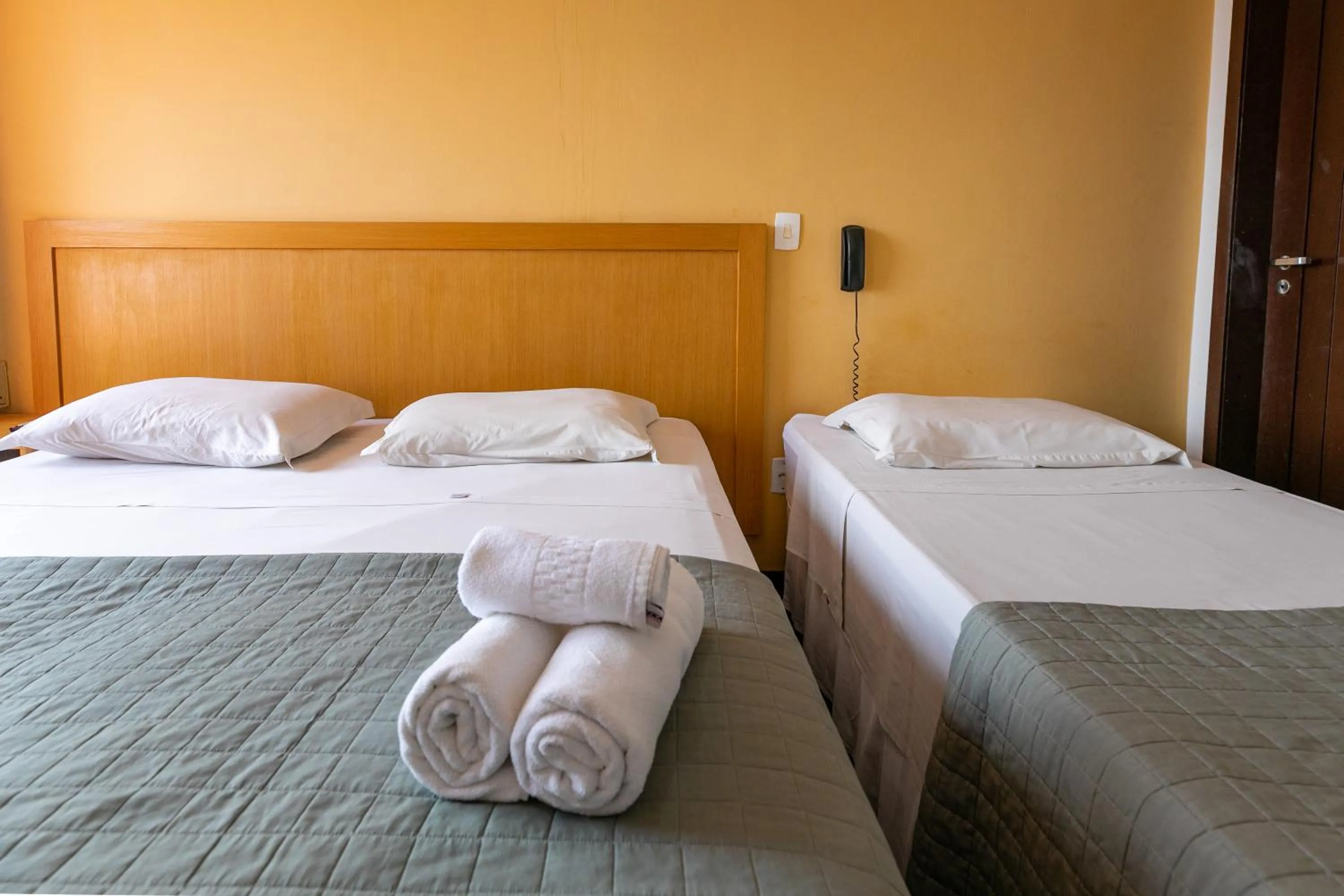 Bed in Safari Natal Beach Hotel