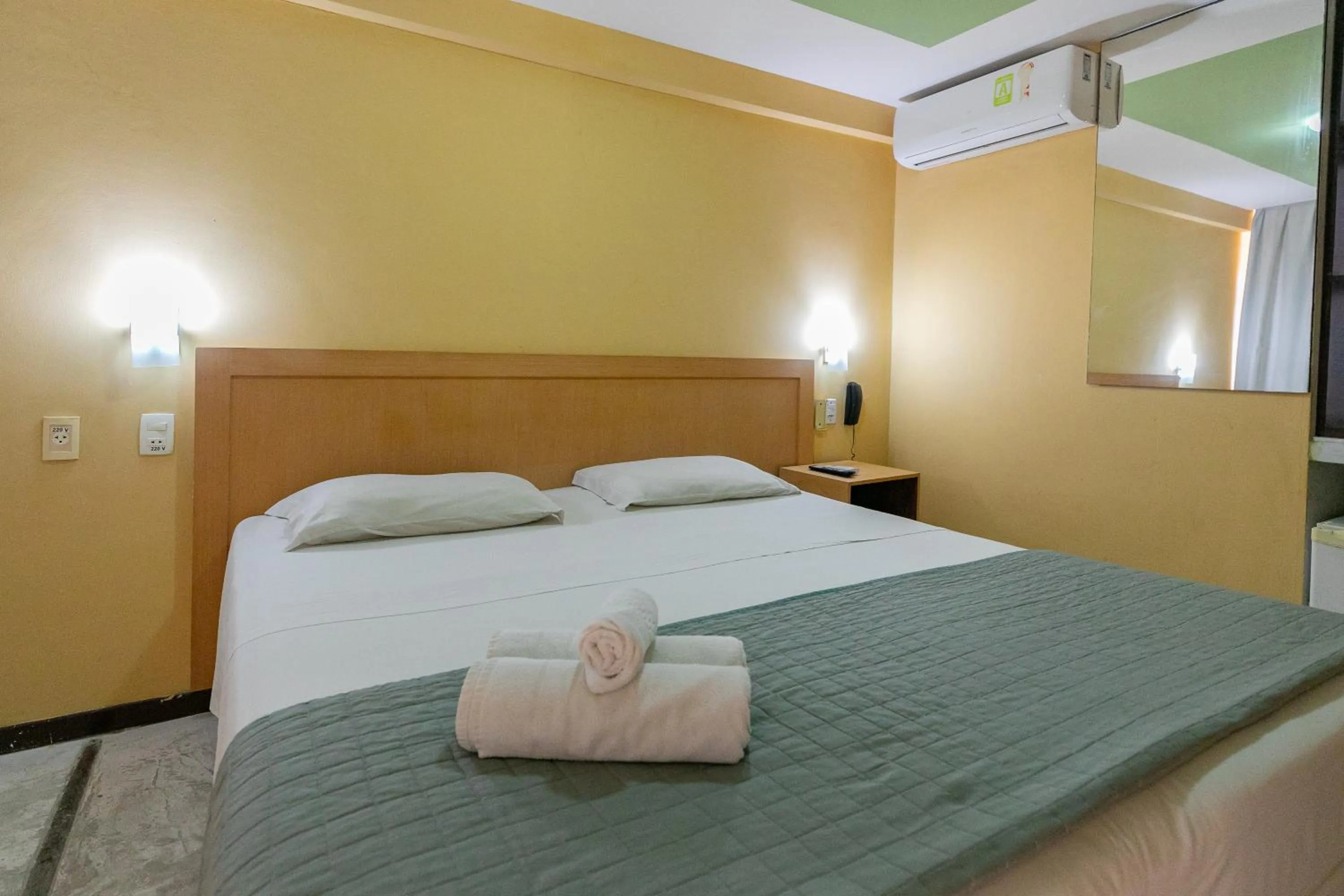 Bed in Safari Natal Beach Hotel