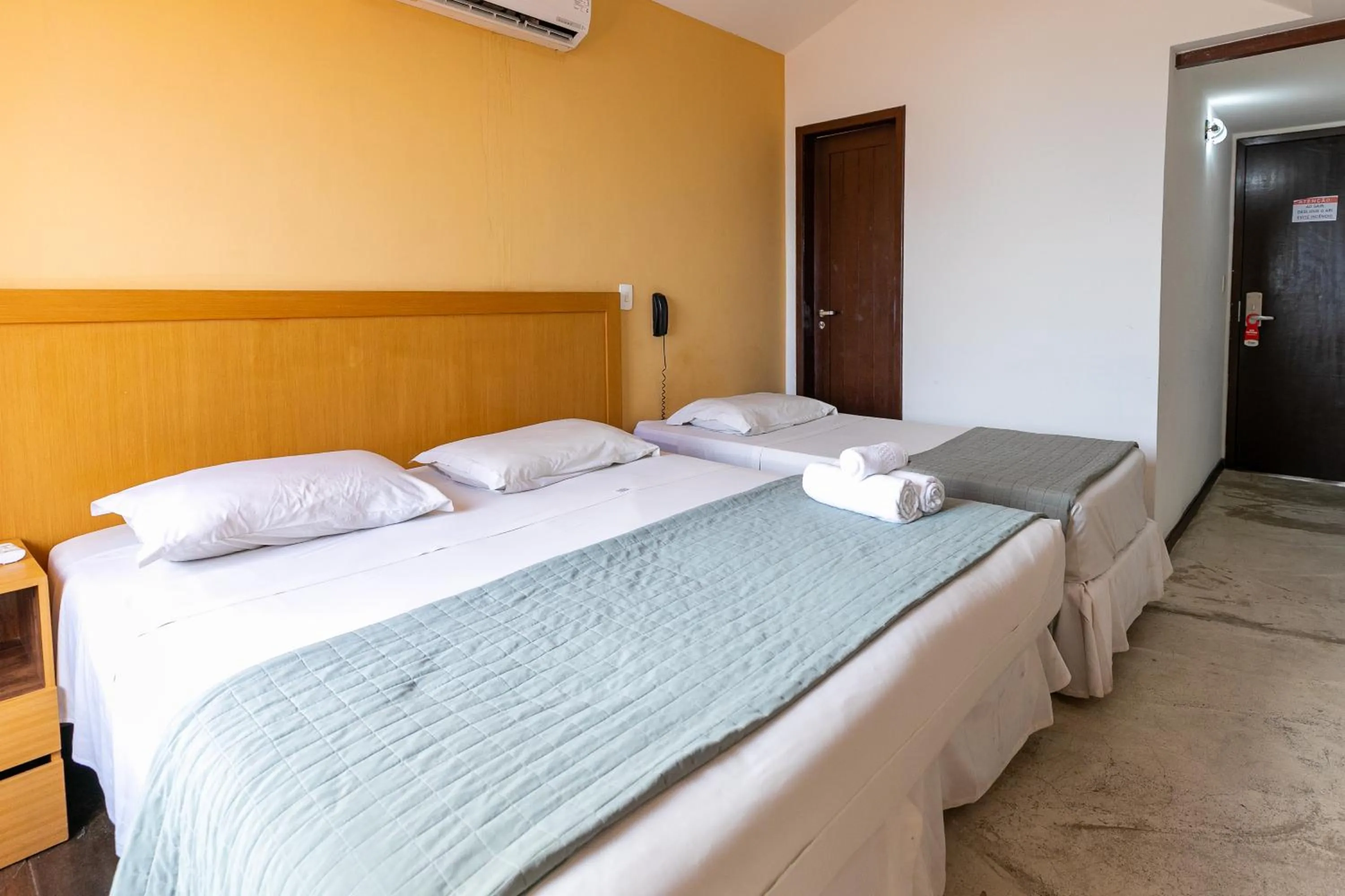 Bed in Safari Natal Beach Hotel