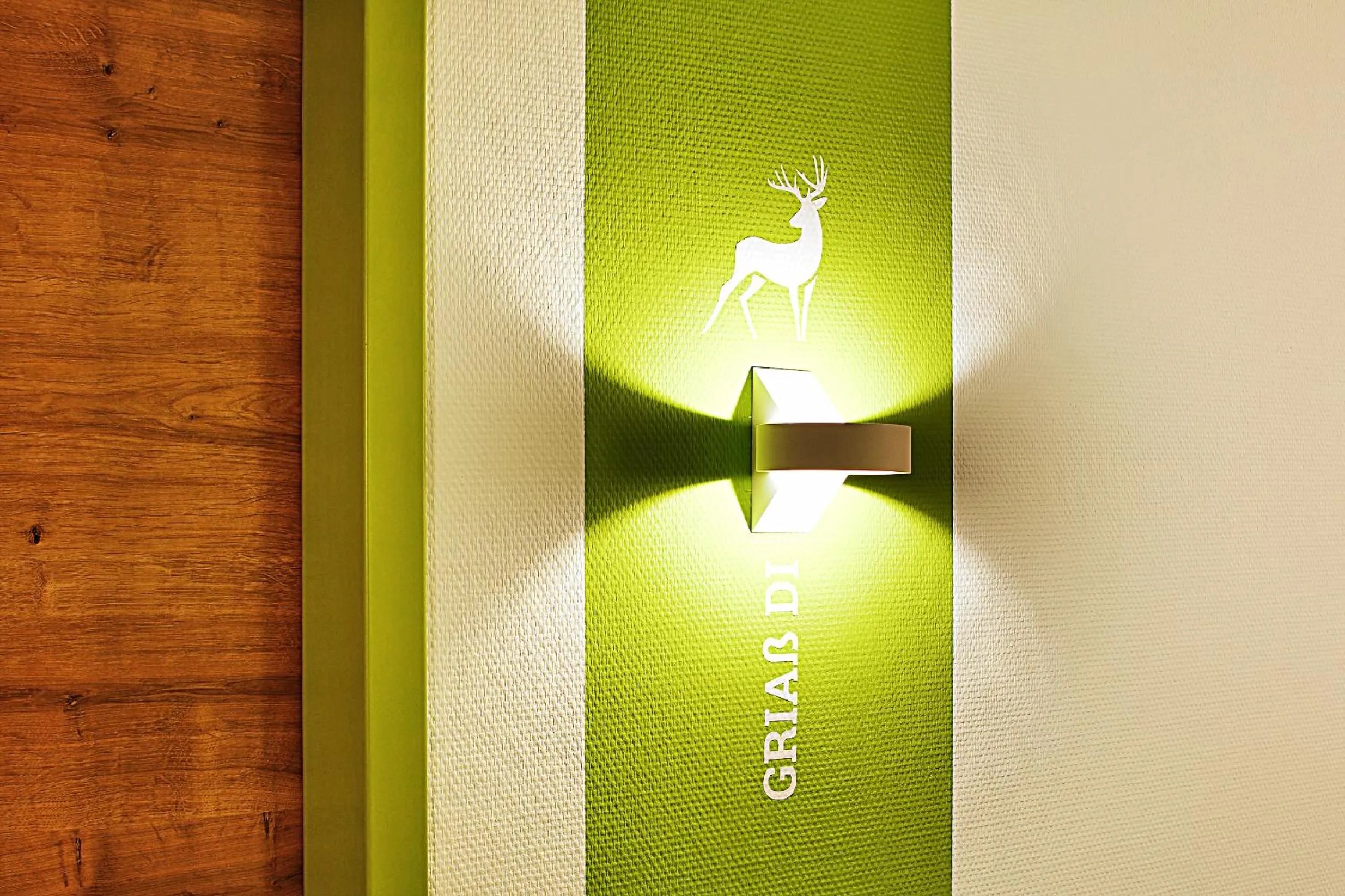 Decorative detail in Green Deer Bavarian Hotel